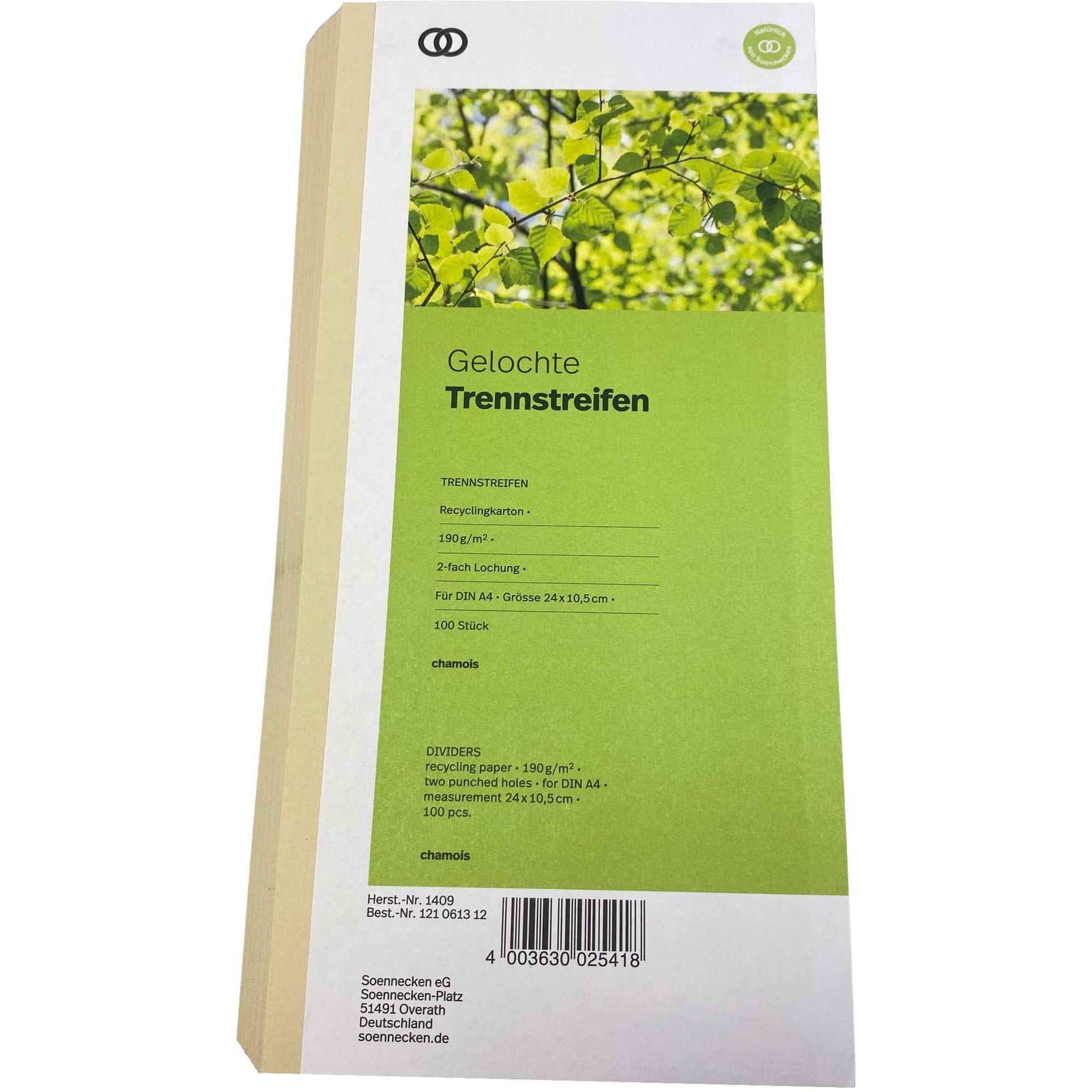Soennecken Trennstreifen oeco