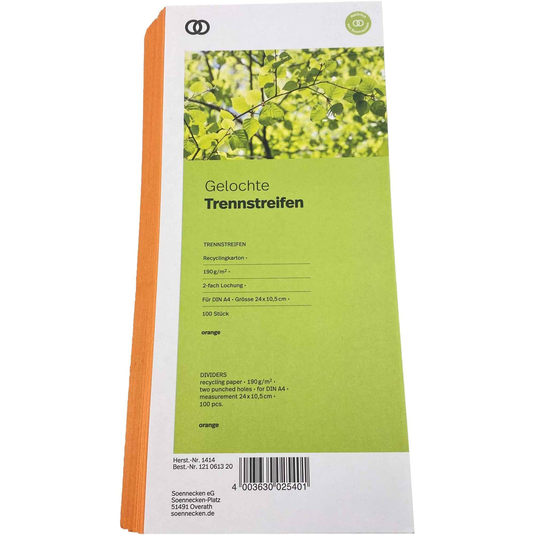 Soennecken Trennstreifen oeco