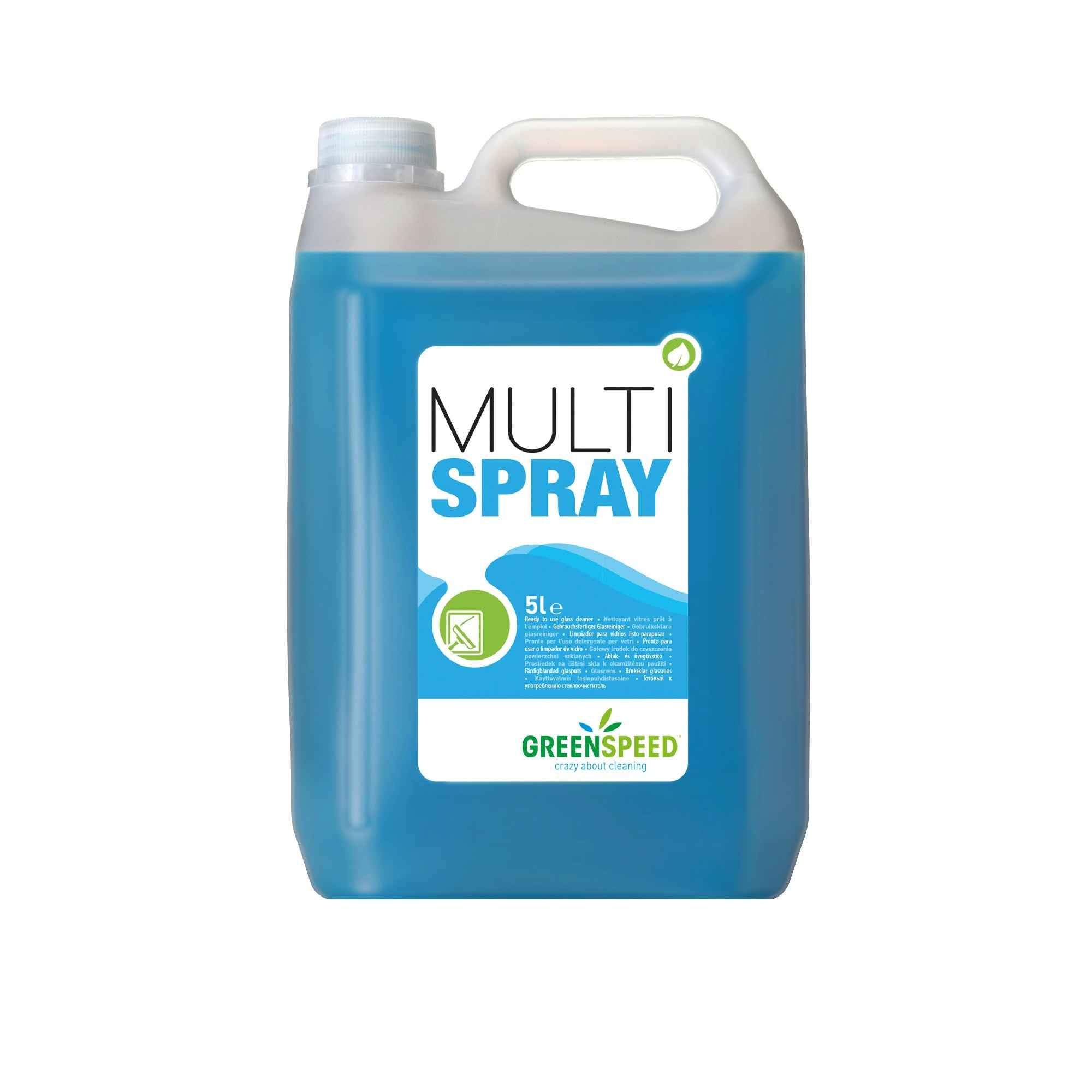 GREENSPEED Glasreiniger MULTI SPRAY 5 l