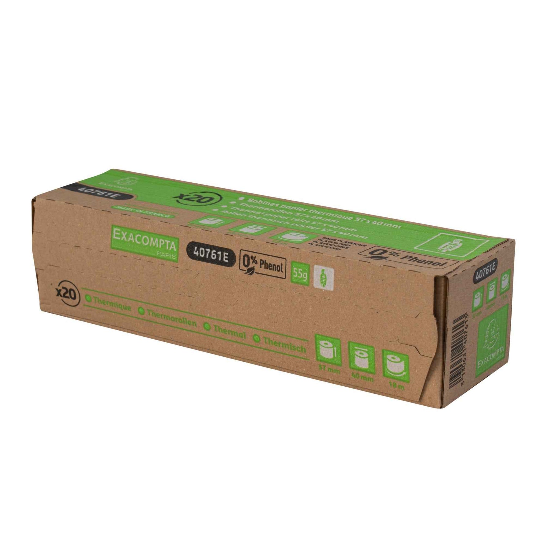 Exacompta Thermokassenrolle 57 mm x 18 m (B x L)