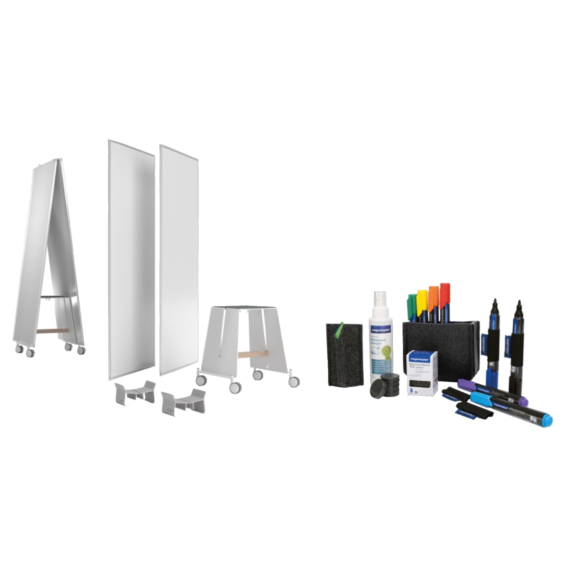magnetoplan® Whiteboard Design Thinking Bundle Small - Wiepa Bürofachpartner