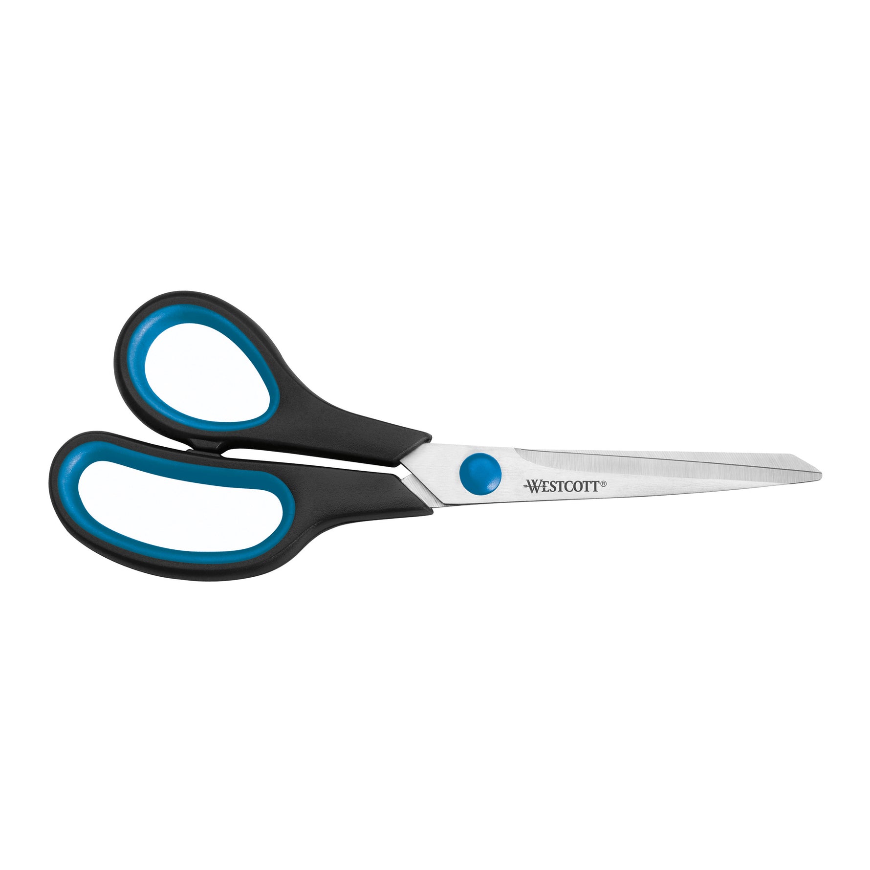 Westcott Universalschere Easy Grip gebogen, Langauge 201 mm Linkshänder - Wiepa Bürofachpartner