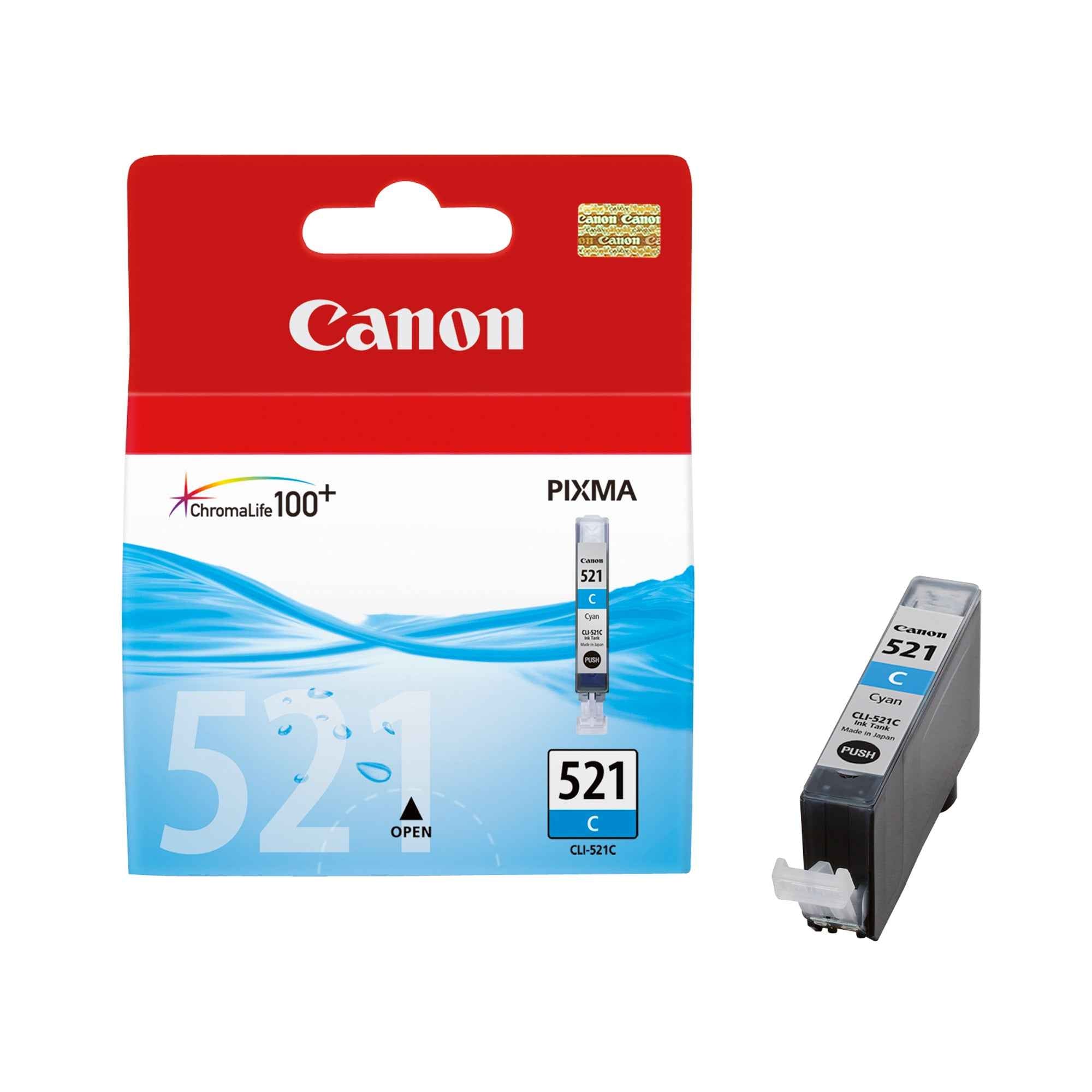 Canon Tintenpatrone CLI-521C cyan