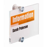 DURABLE Türschild CRYSTAL SIGN®