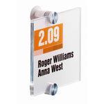 DURABLE Türschild CRYSTAL SIGN®
