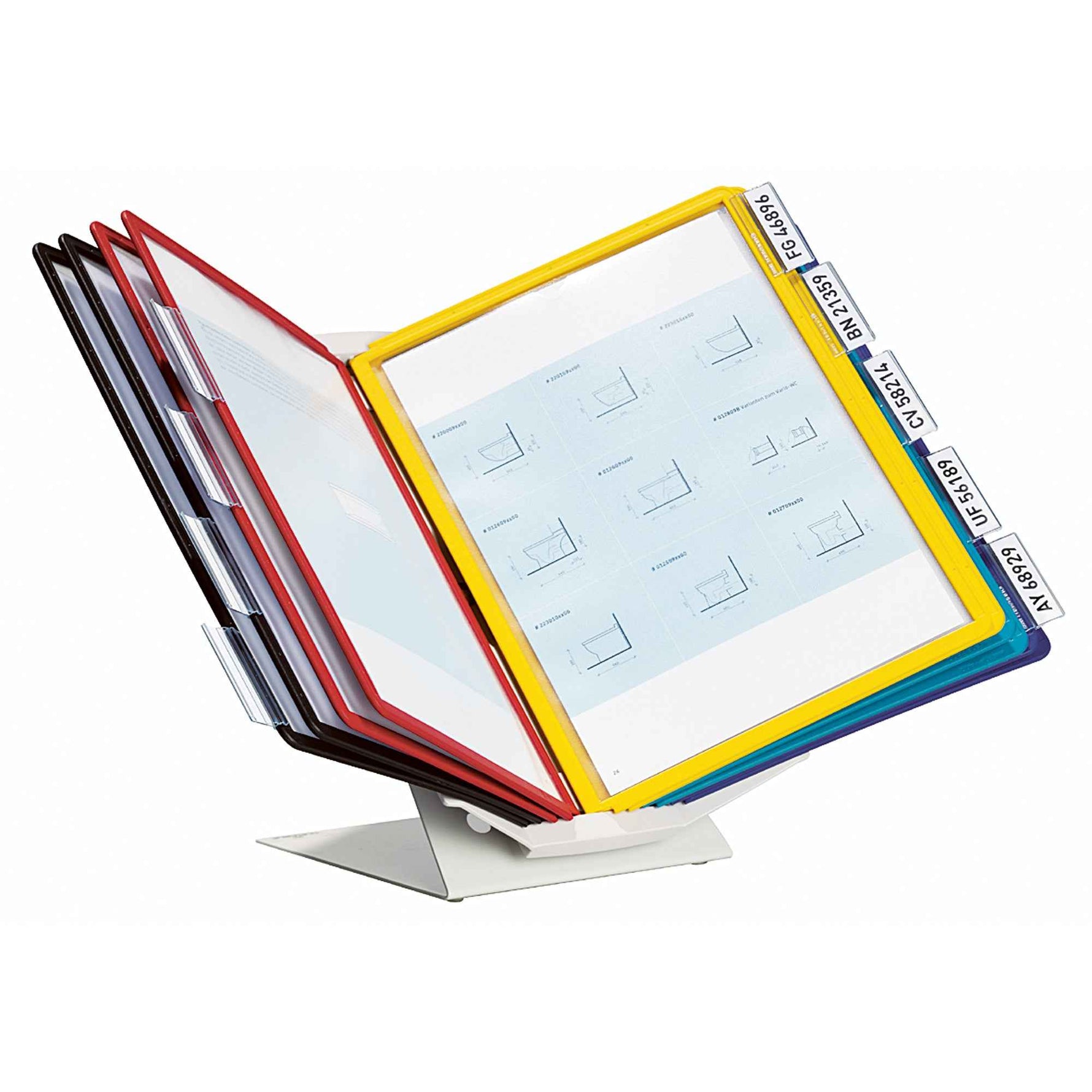 DURABLE Sichttafelständer VARIO® PRO 10