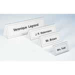DURABLE Tischnamensschild Dachform 25 St./Pack.