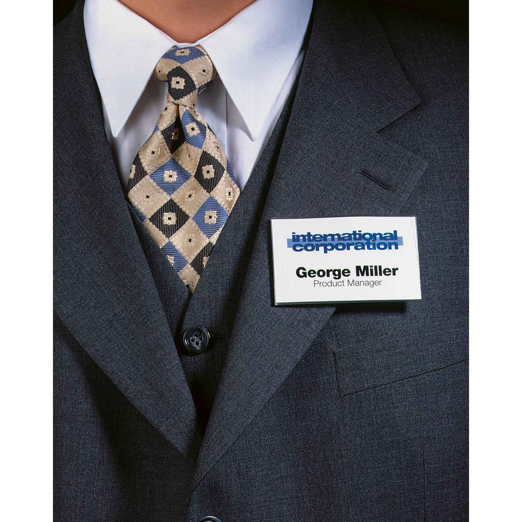 DURABLE Namensschild CLICK FOLD 75 x 40 mm (B x H)