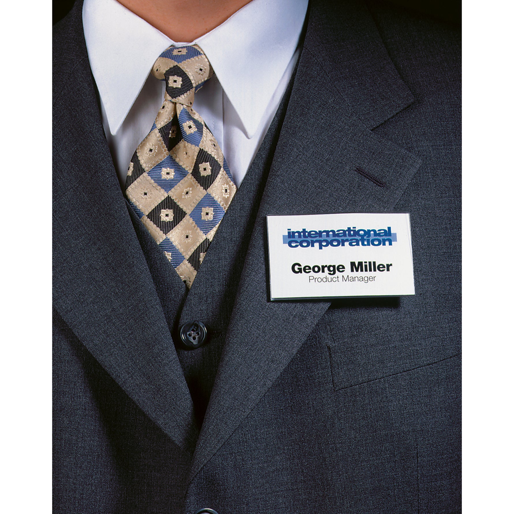 DURABLE Namensschild CLICK FOLD 90 x 54 mm (B x H) - Wiepa Bürofachpartner