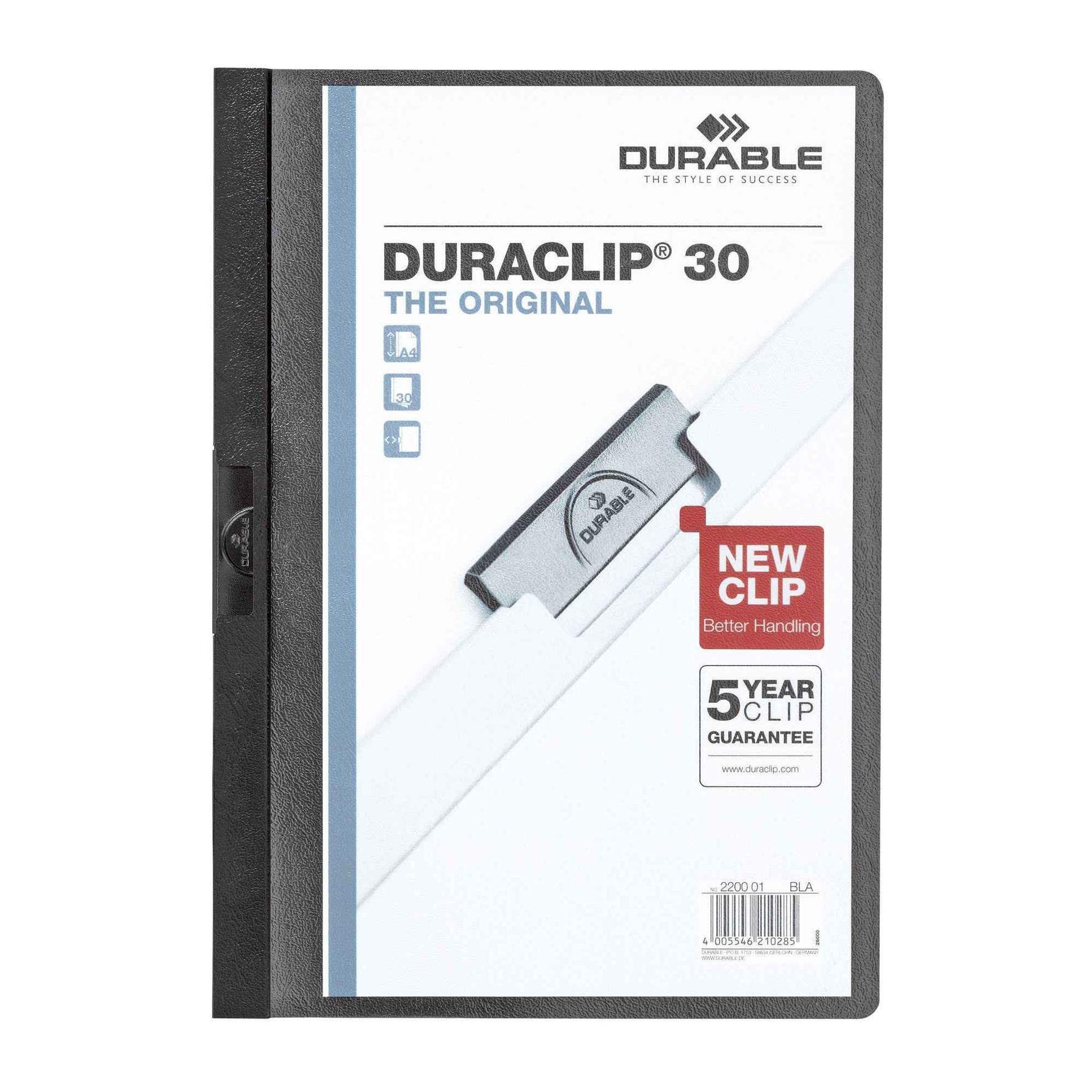DURABLE Klemmmappe DURACLIP® 30