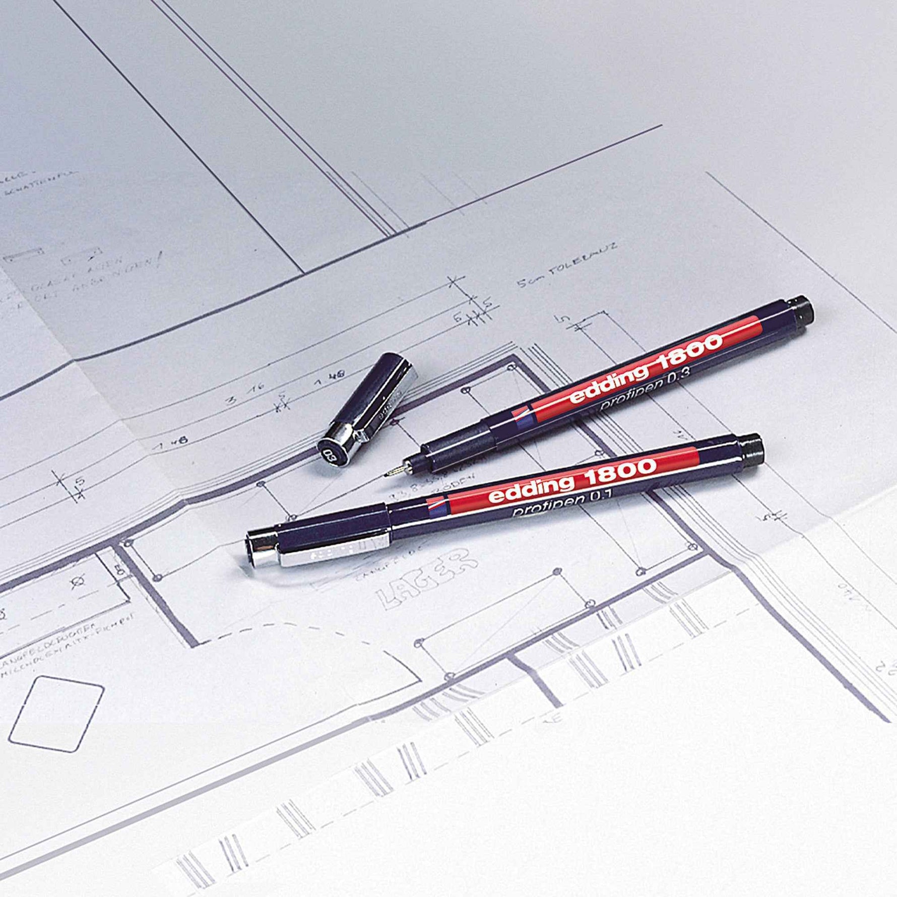 edding Fineliner 1800 profipen 0,25 mm