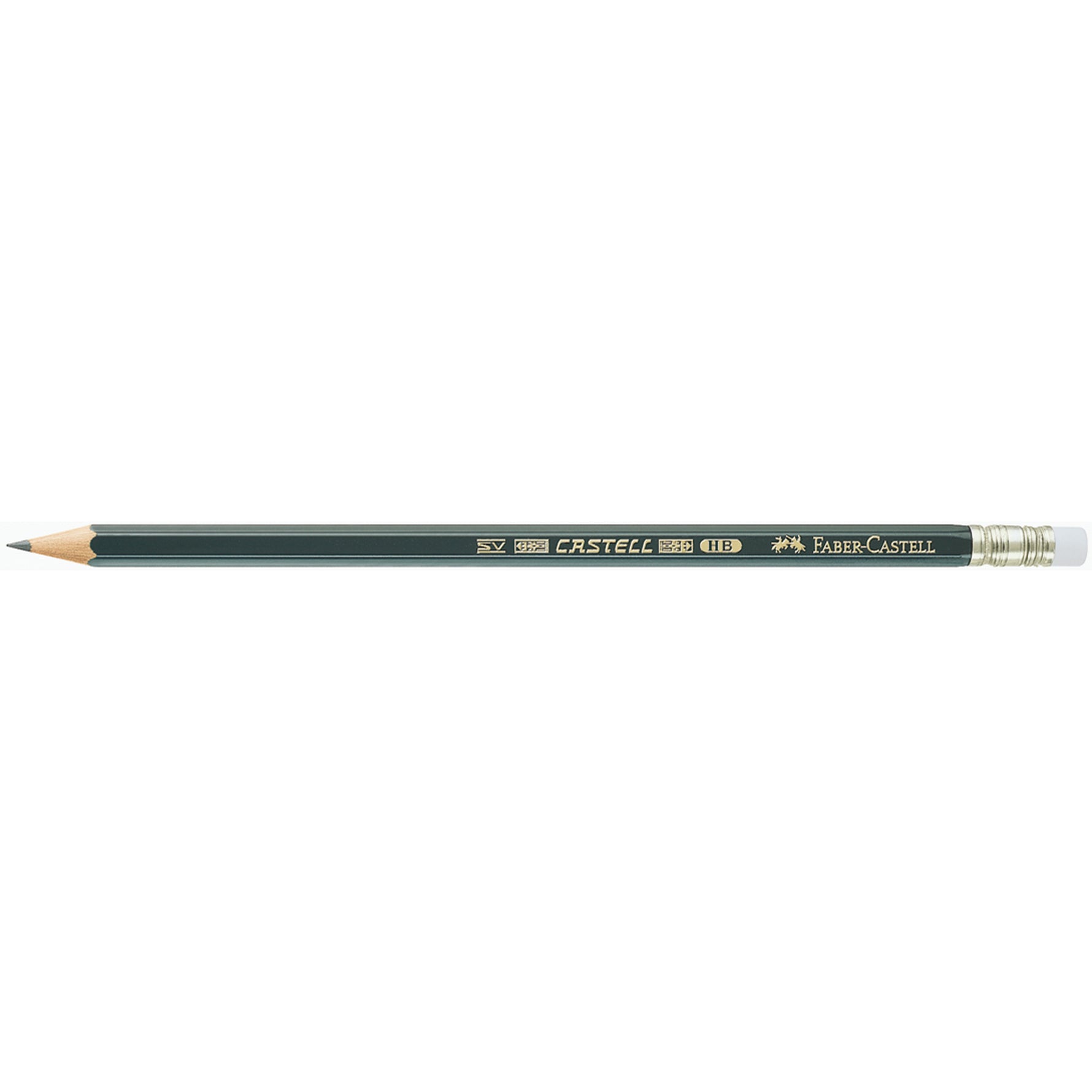 Faber-Castell Bleistift CASTELL® 9000 mit Radierer - Wiepa Bürofachpartner