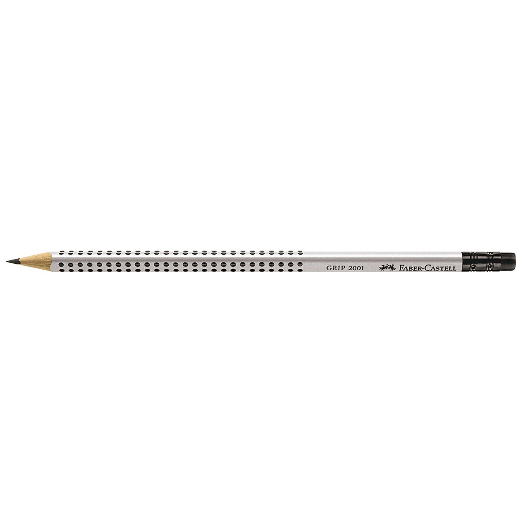 Faber-Castell Bleistift GRIP 2001 mit Radierer - Wiepa Bürofachpartner