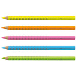 Faber-Castell Trockentextmarker Jumbo GRIP neon
