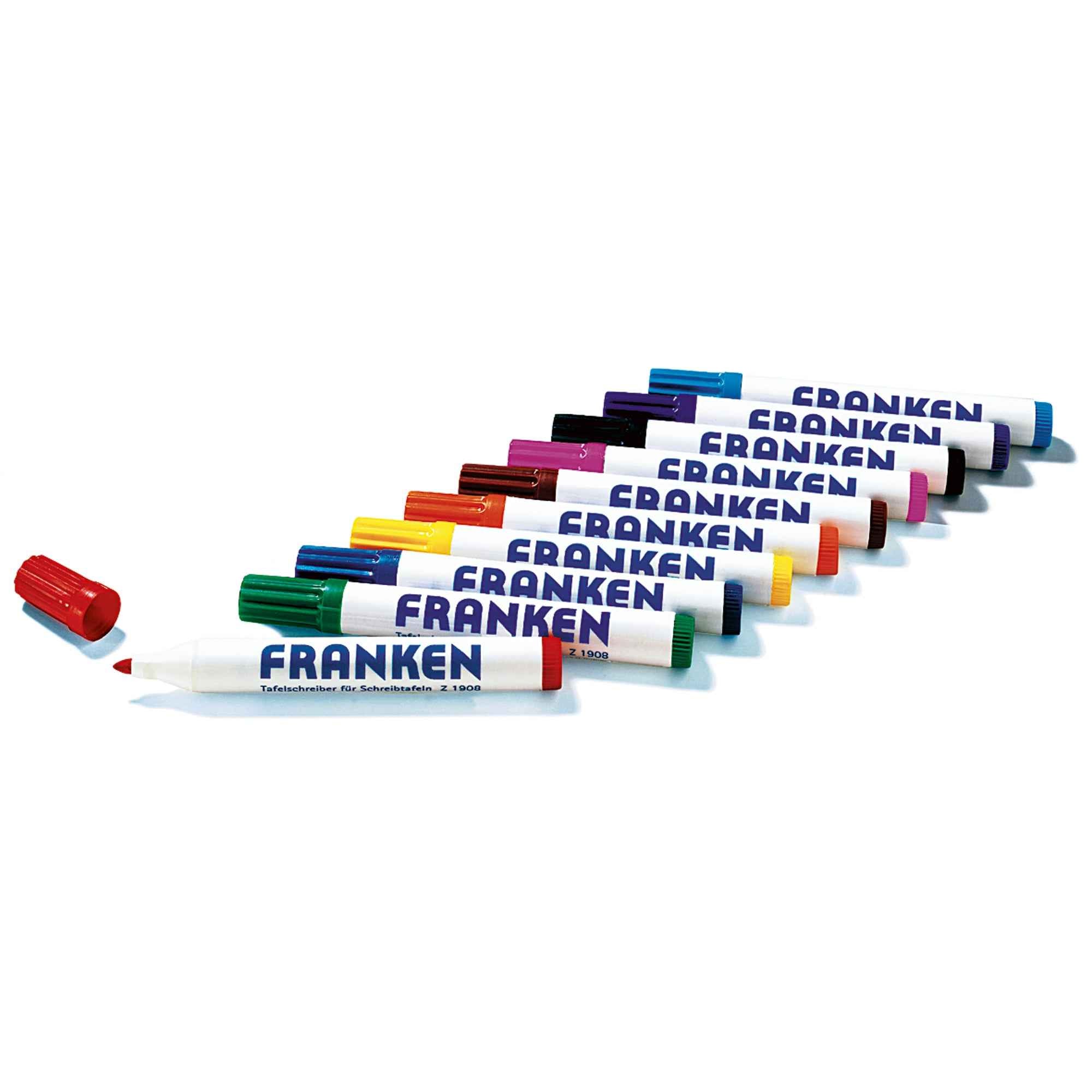 FRANKEN Whiteboardmarker 2-6 mm 10 St./Pack.