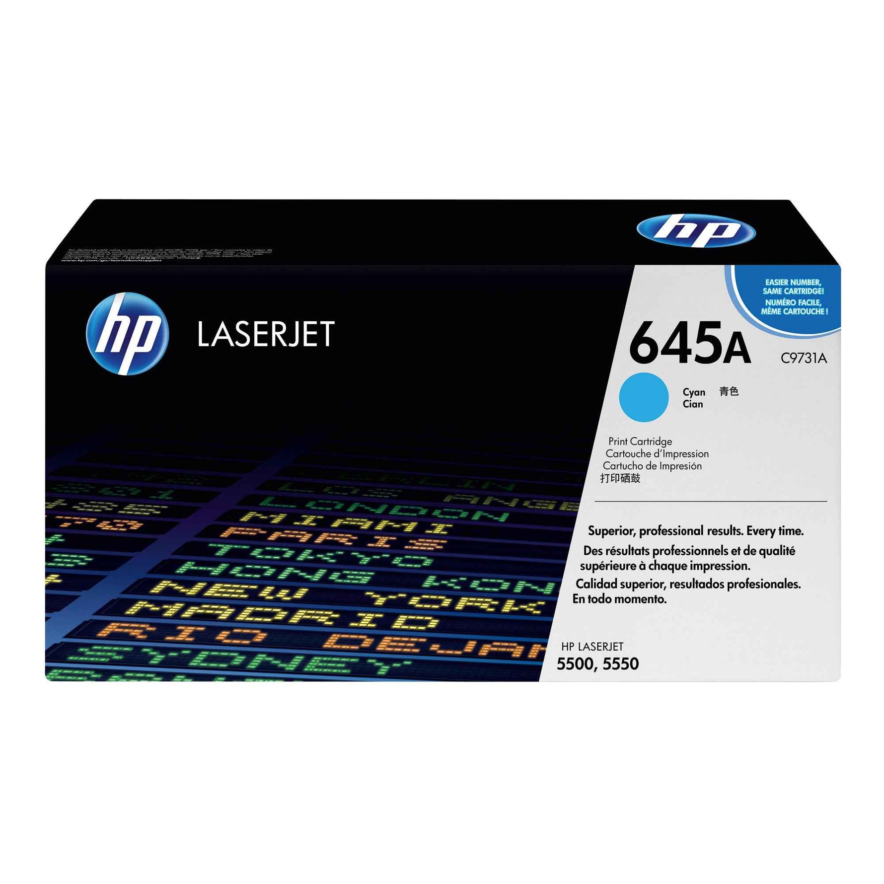 HP Toner 645A cyan