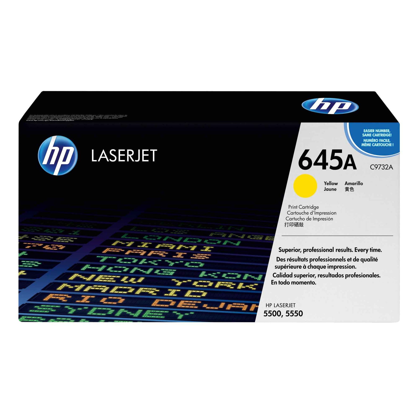 HP Toner 645A gelb