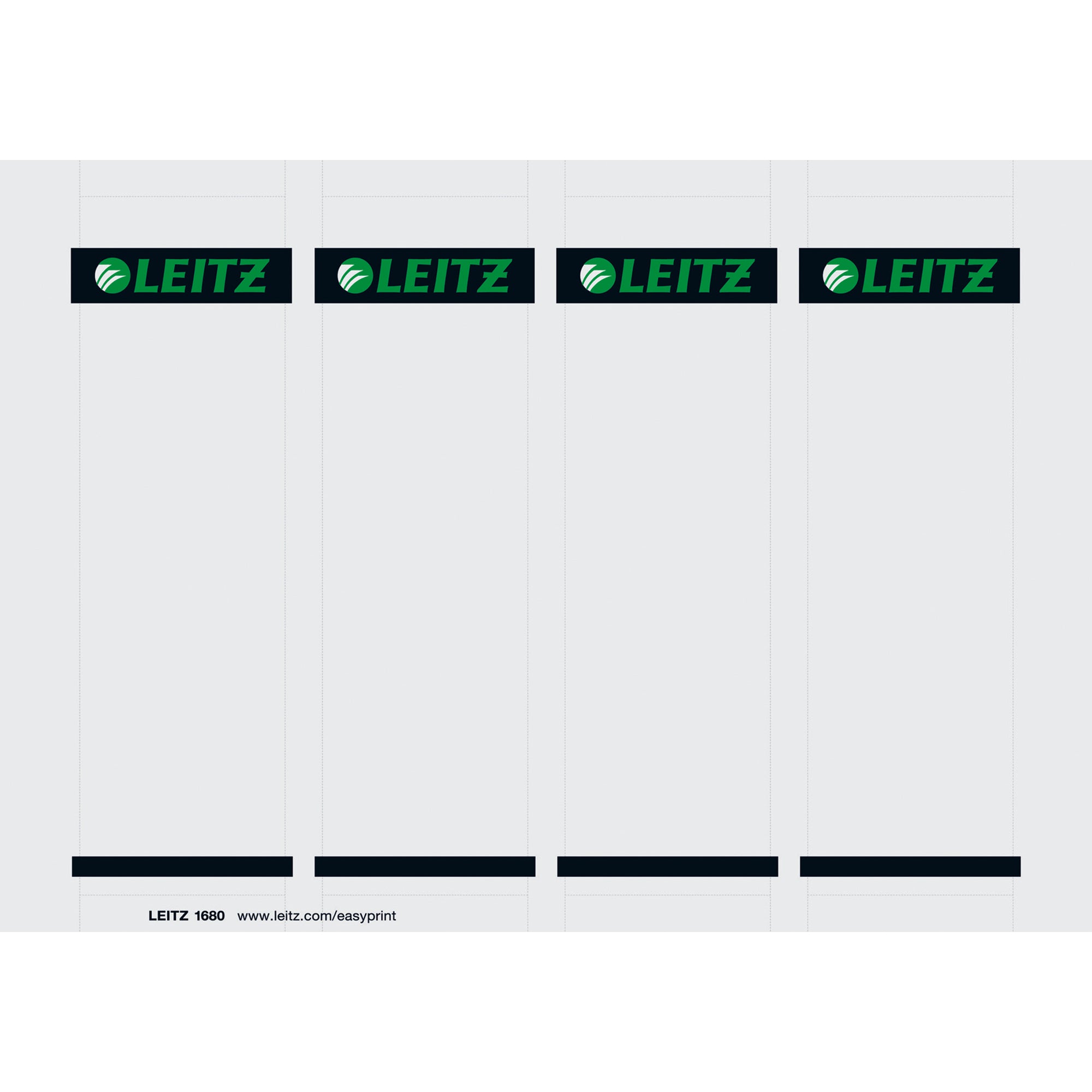 Leitz Ordnerrückenschild breit/kurz - Wiepa Bürofachpartner
