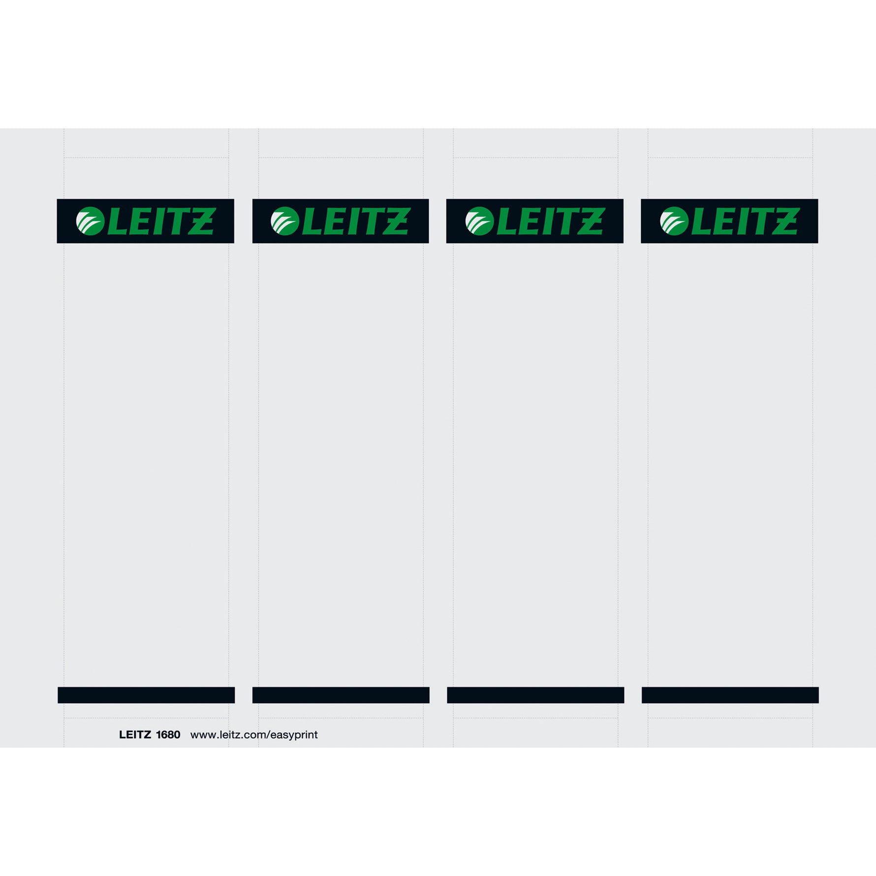 Leitz Ordnerrückenschild breit/kurz - Wiepa Bürofachpartner