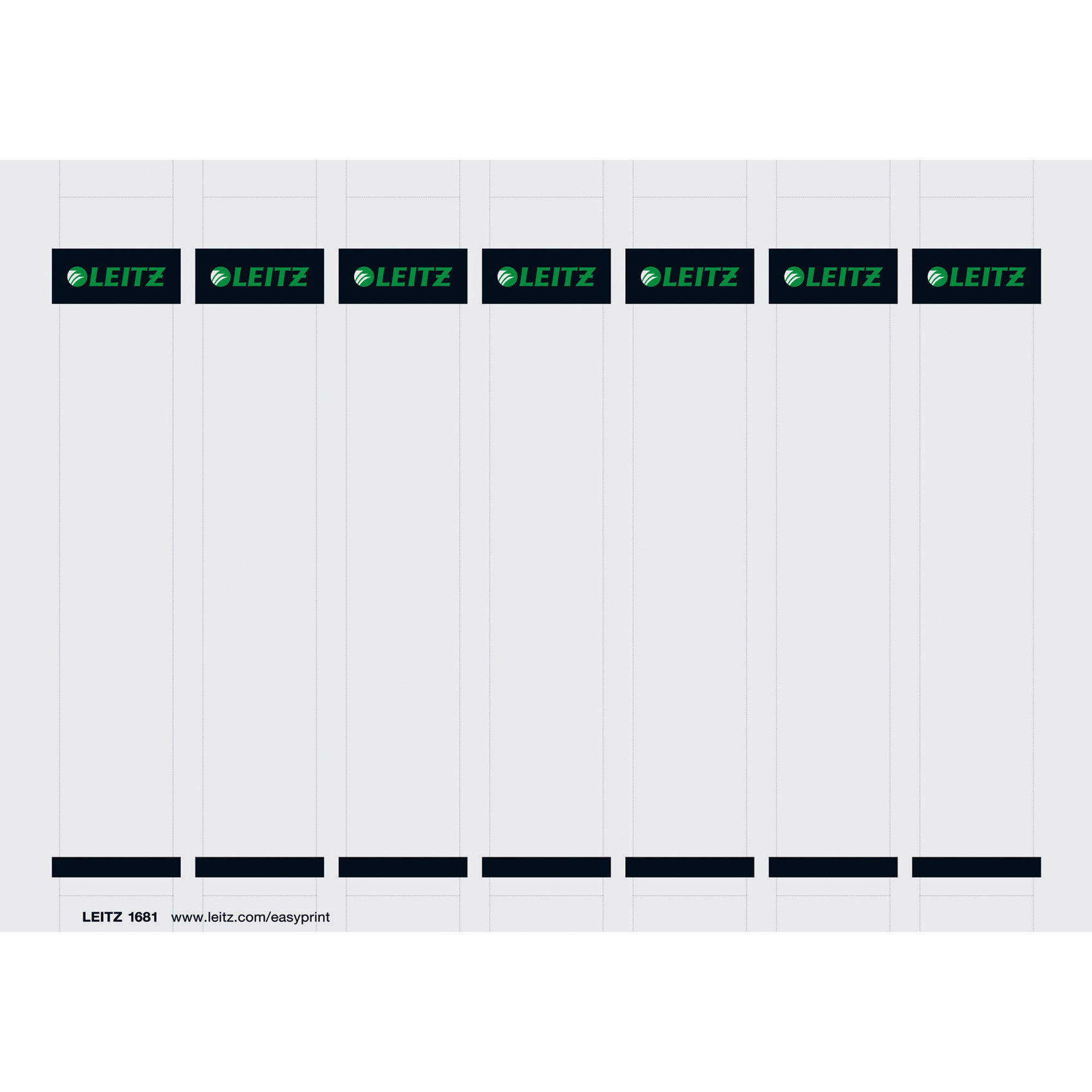 Leitz Ordnerrückenschild schmal/kurz - Wiepa Bürofachpartner