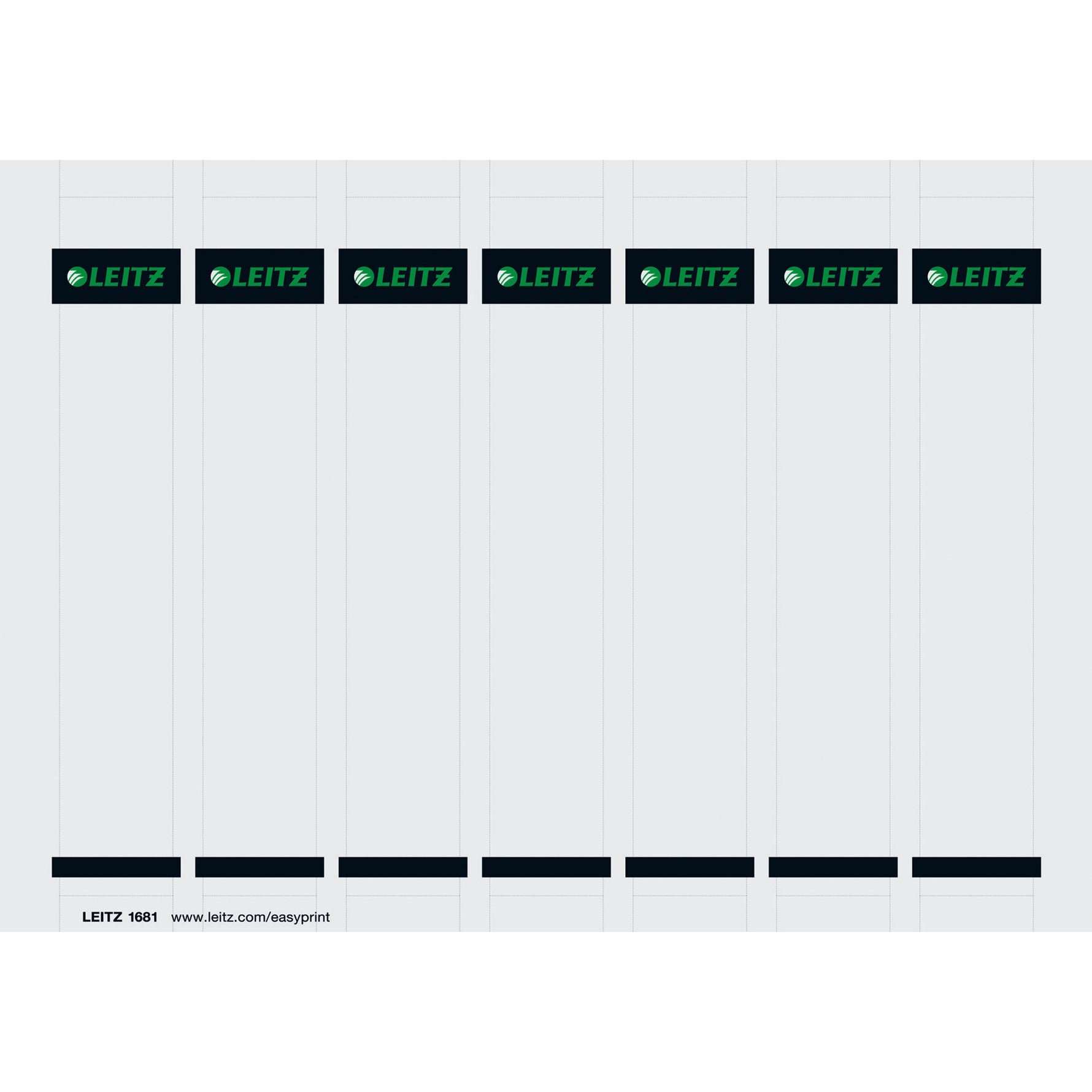 Leitz Ordnerrückenschild schmal/kurz - Wiepa Bürofachpartner
