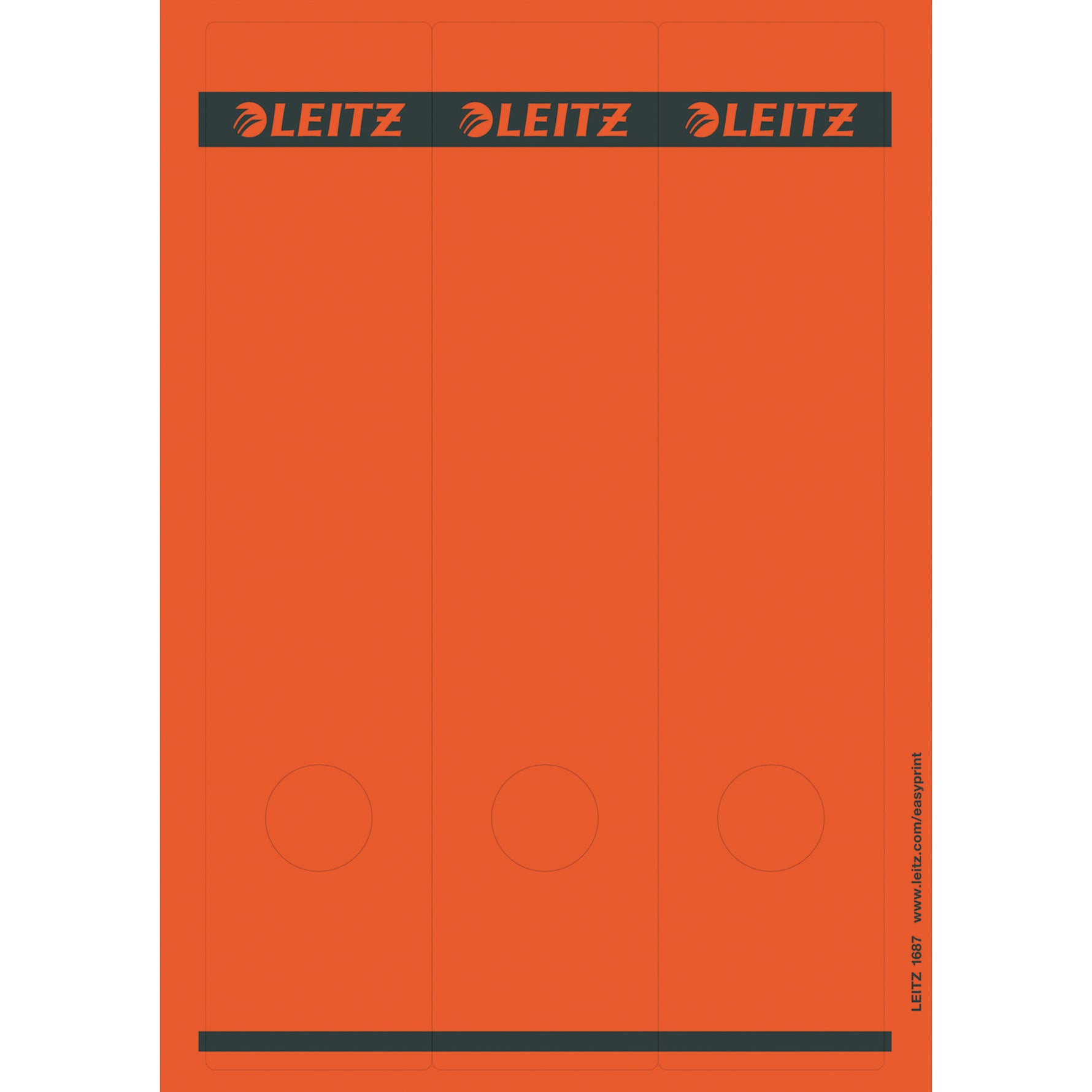Leitz Ordnerrückenetikett breit/lang 75 Etik./Pack. - Wiepa Bürofachpartner