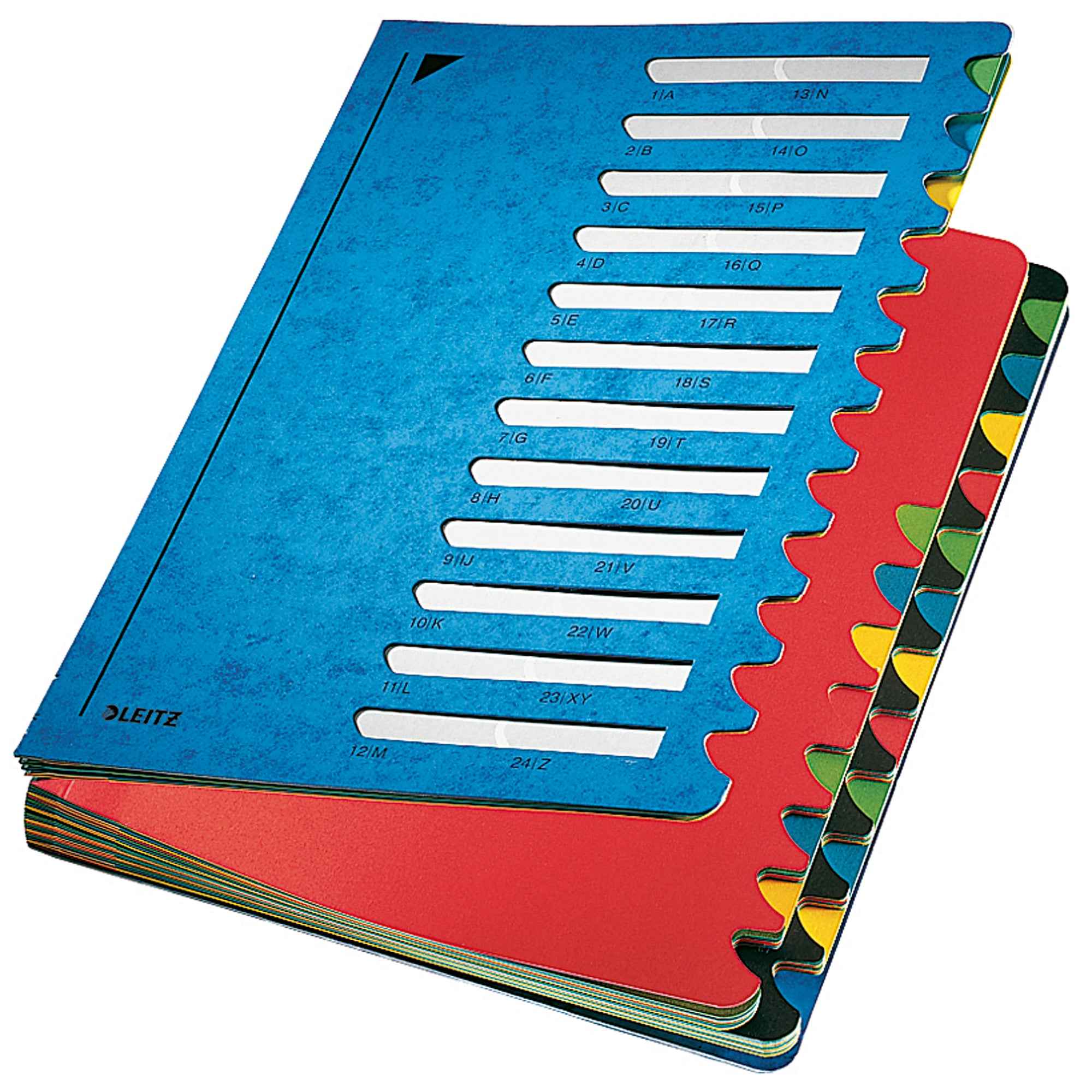 Leitz Ordnungsmappe Deskorganizer Color 24 Fächer