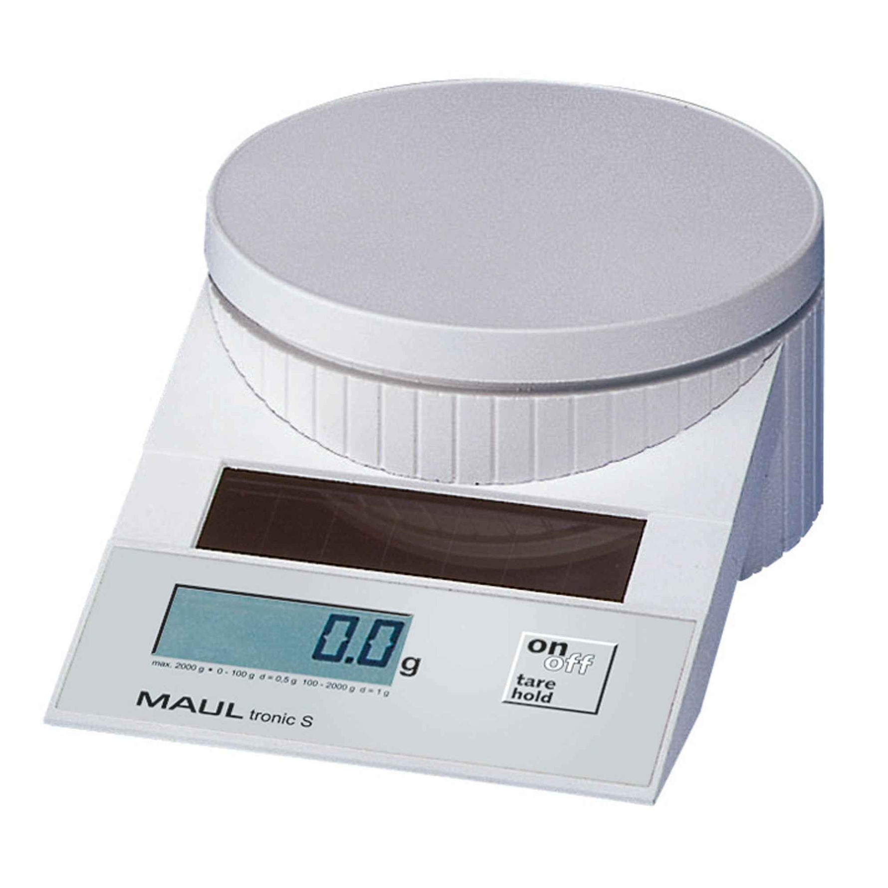 MAUL Briefwaage MAULtronic S 2 g (0-2.000), 5 g (2.000-5.000)