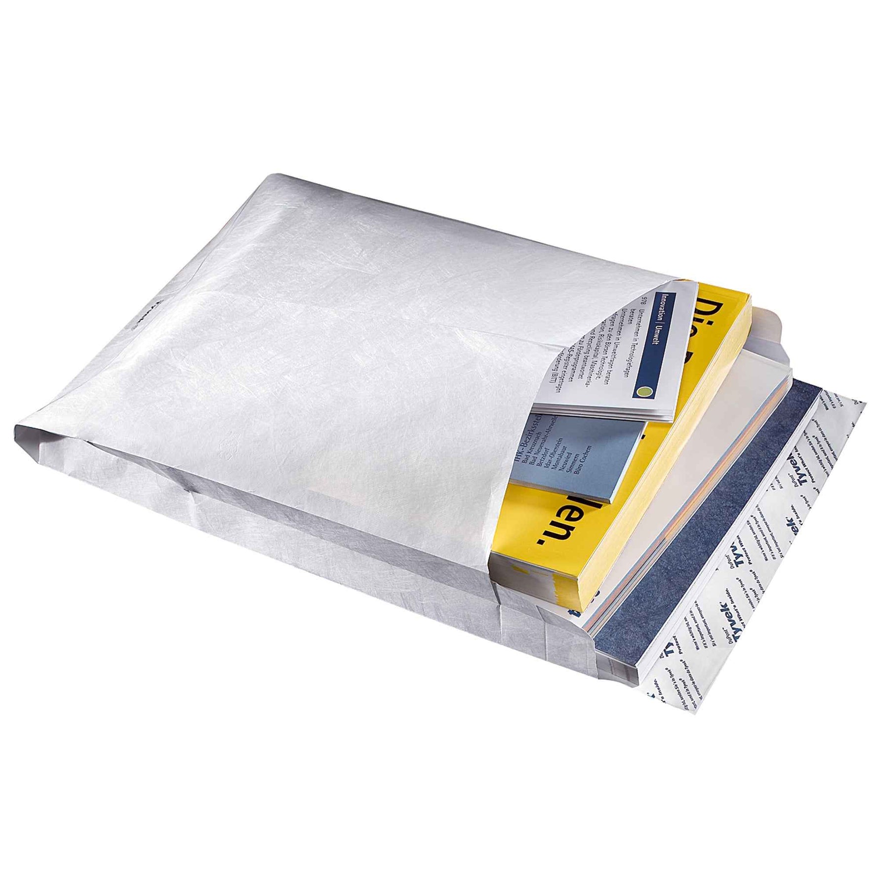 Tyvek® Faltentasche ohne Fenster DIN C4 100 St./Pack.