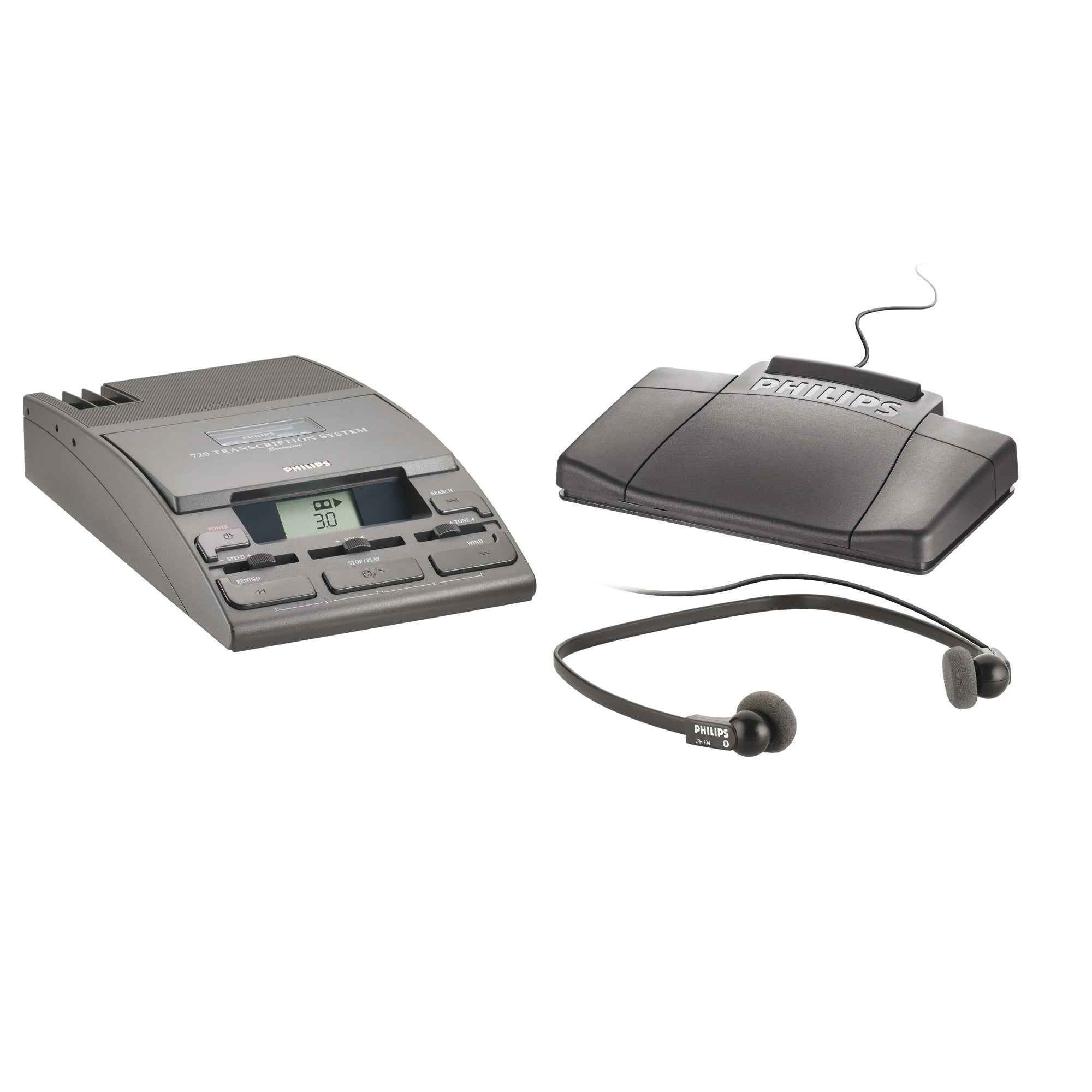 Philips Analoges Diktier- und Wiedergabegerät