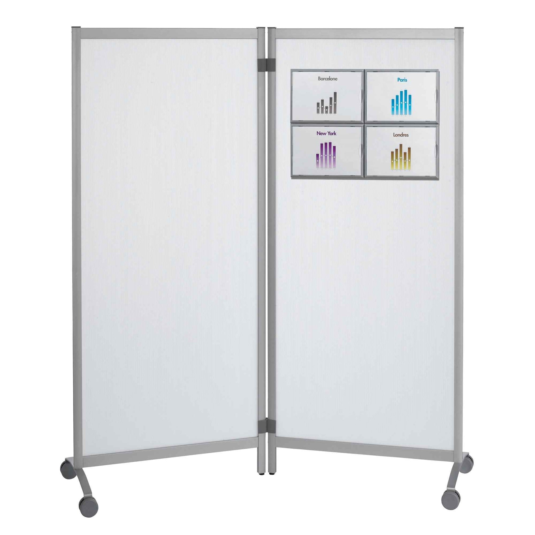 Paperflow Trennwand Mobil
