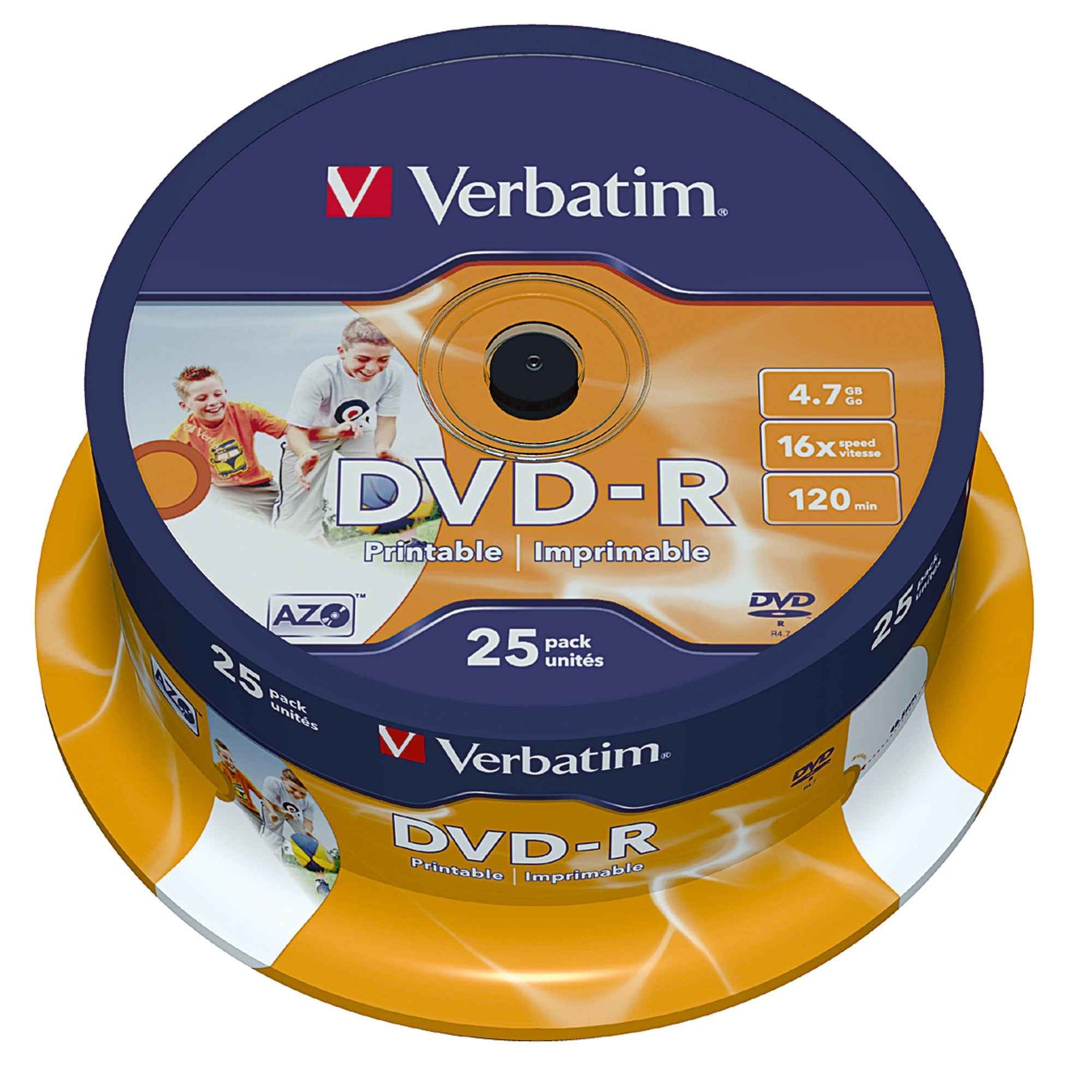 Verbatim DVD-R bedruckbar Spindel