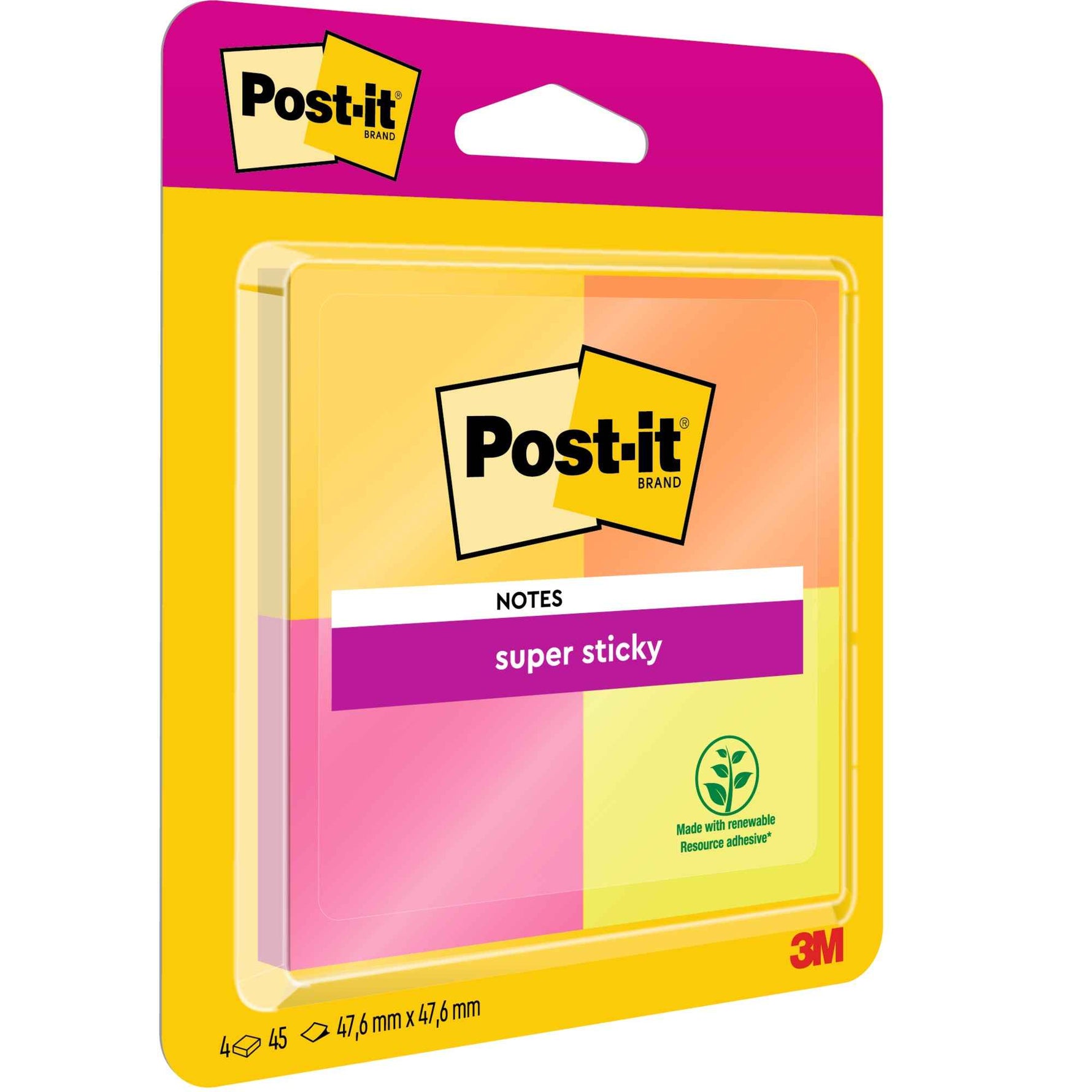 Post-it® Haftnotiz Super Sticky Notes