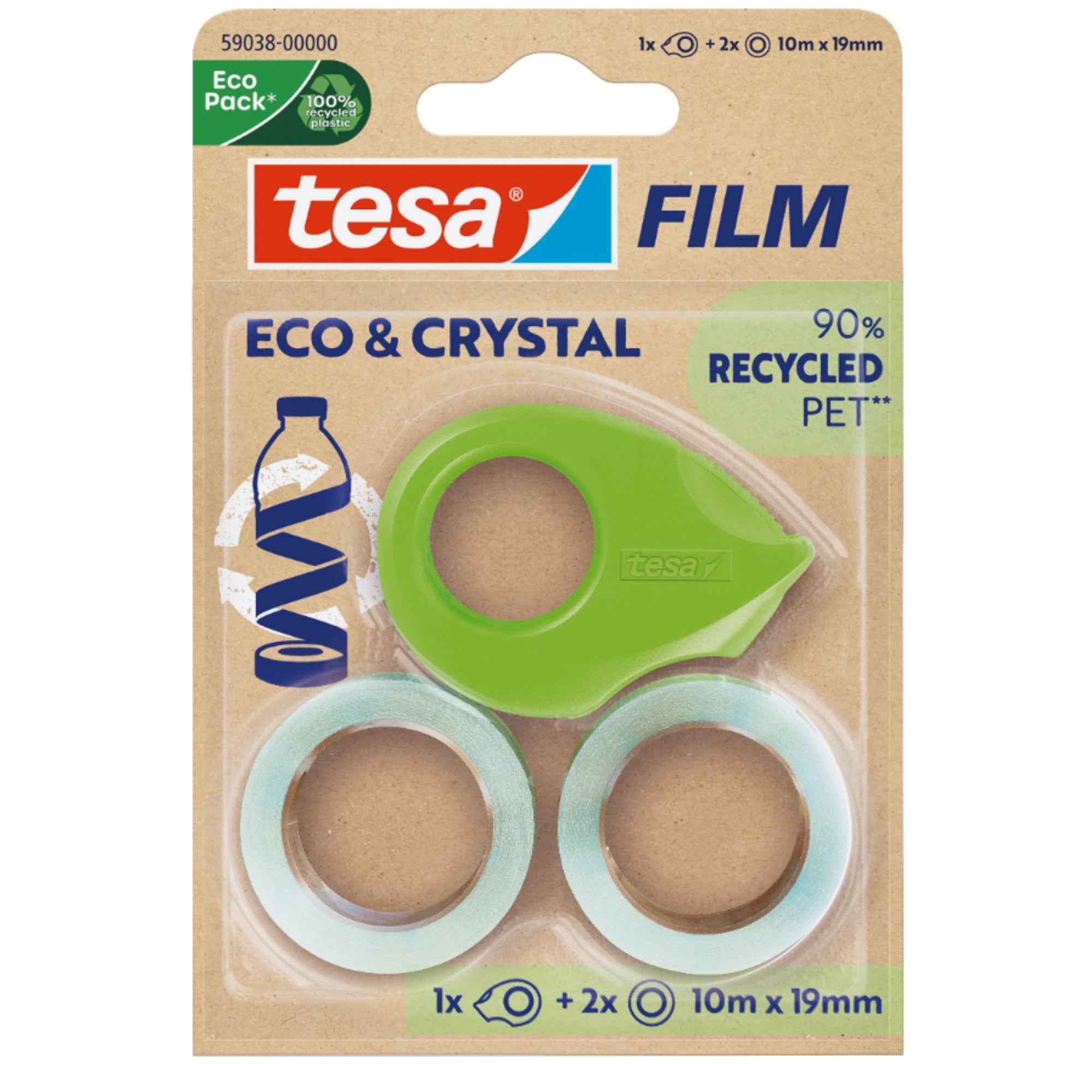 tesa® Klebefilm Eco & Crystal Mini Dispenser