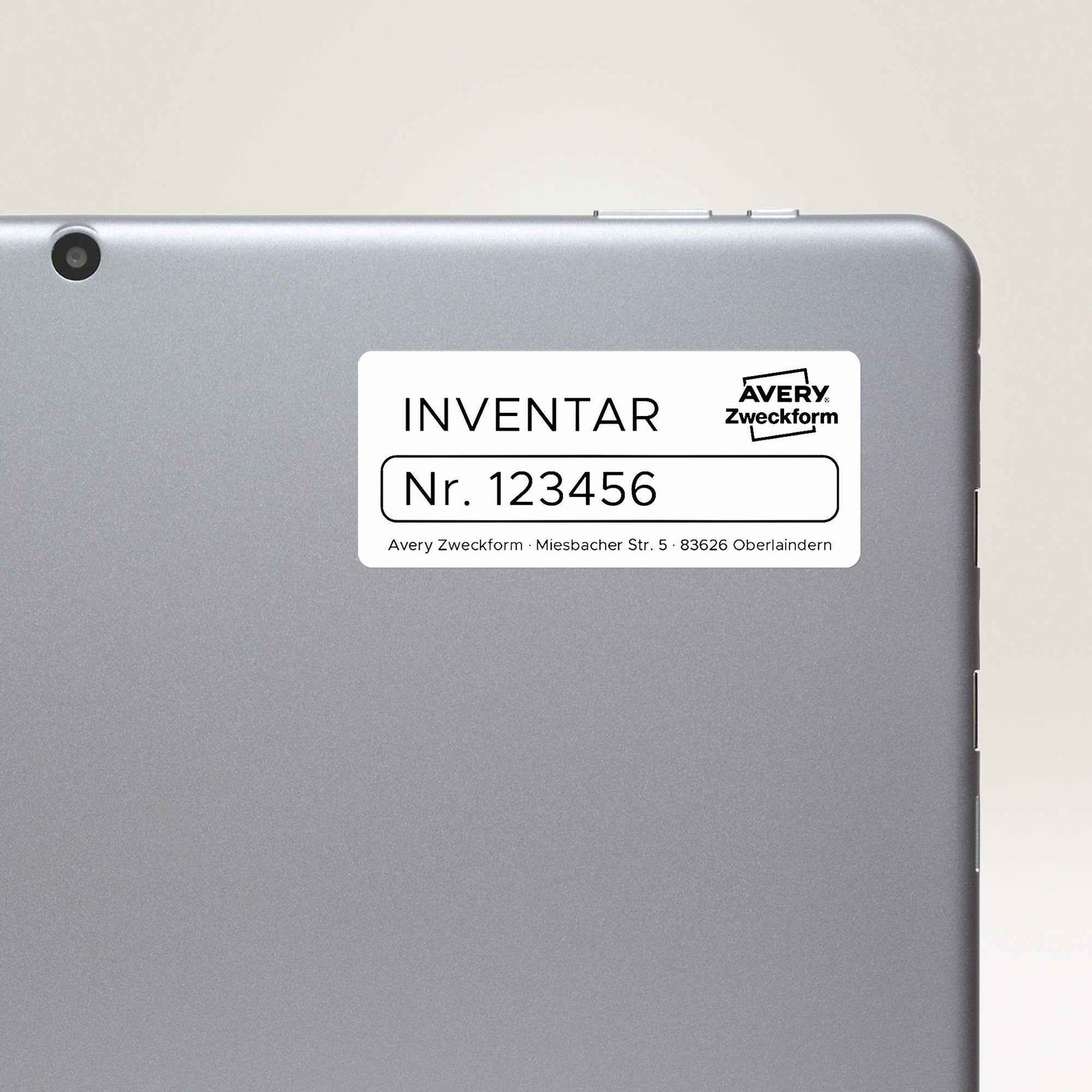 Avery Zweckform Folienetikett 45,7 x 25,4 mm (B x H)