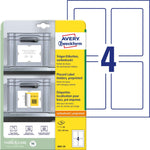 Avery Zweckform Träger-Etikett 120 x 80 mm (B x H)