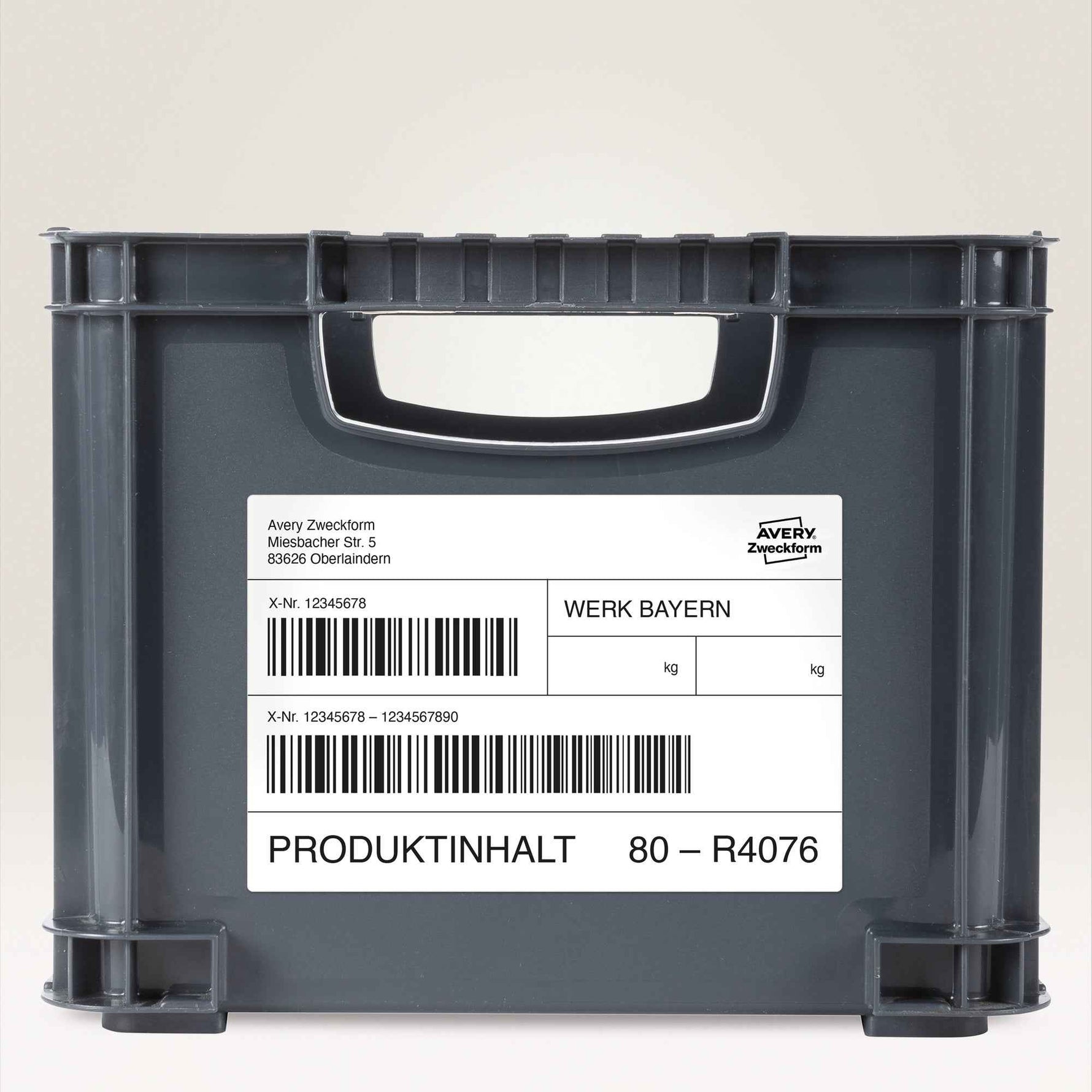 Avery Zweckform Folienetikett 99,1 x 42,3 mm (B x H)