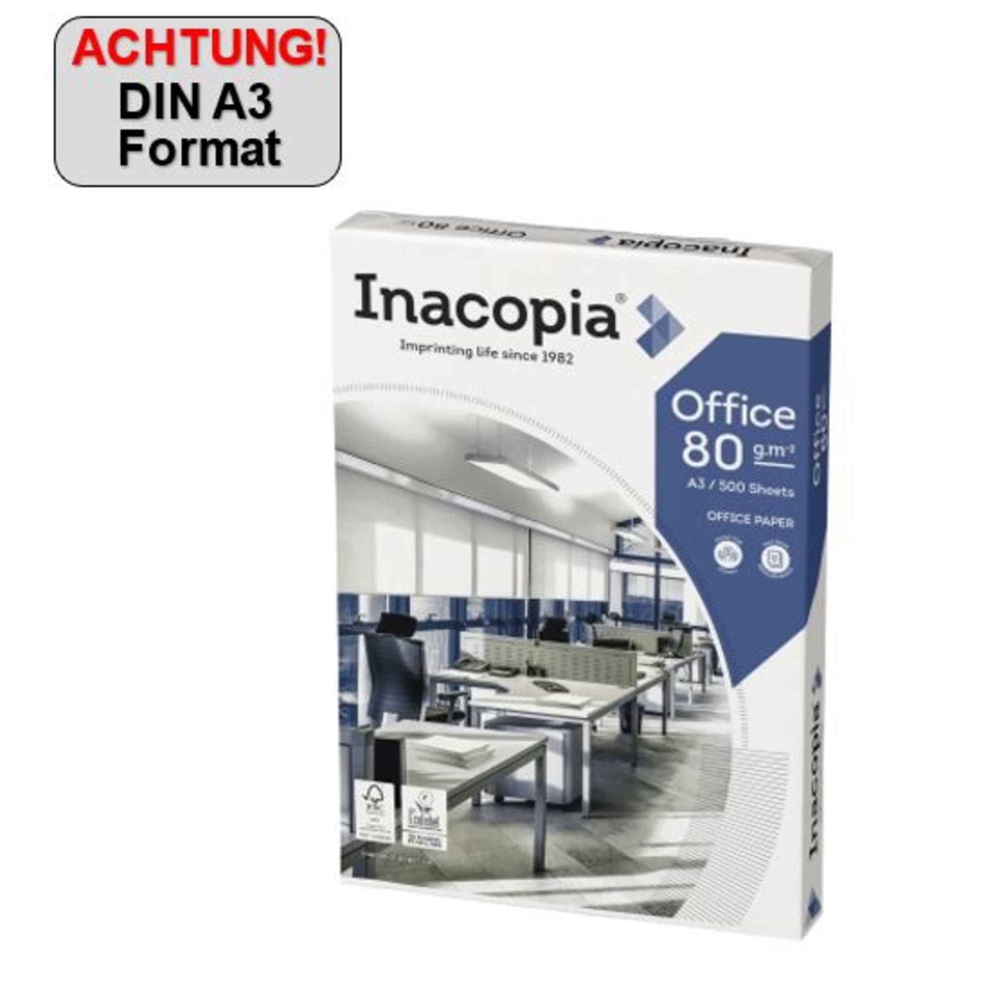 Inacopia Multifunktionspapier office DIN A3