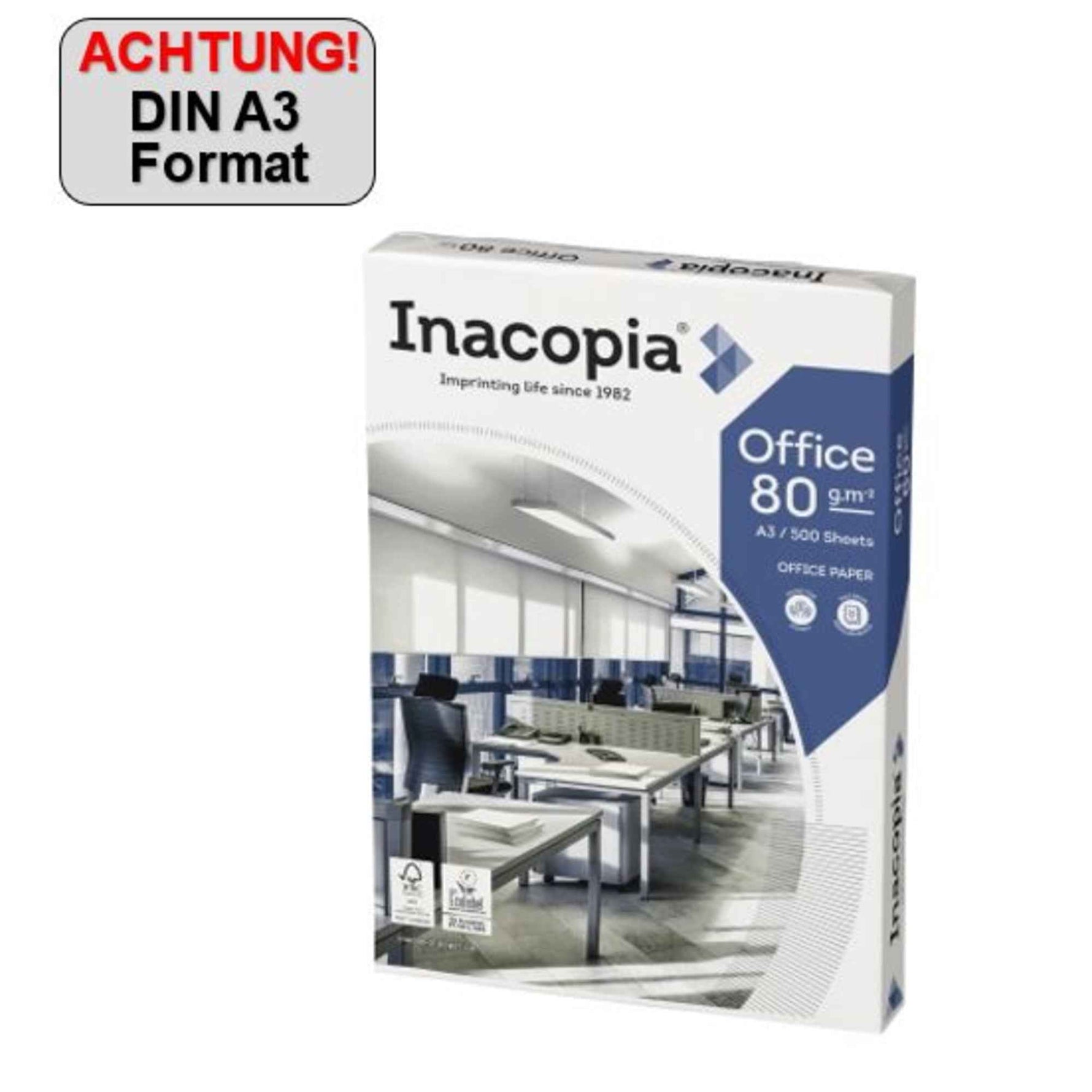 Inacopia Multifunktionspapier office DIN A3