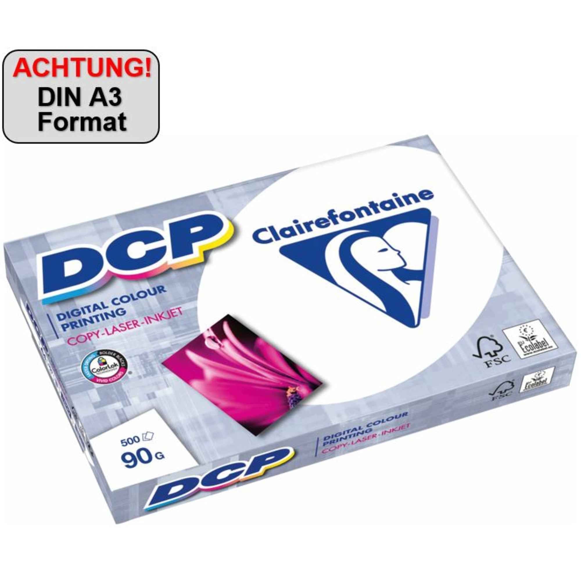 Clairefontaine Farblaserpapier DCP DIN A3 500 Bl./Pack.