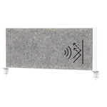 MAUL Tischtrennwand MAULconnecto 120 x 51,5 cm (B x H) weiß