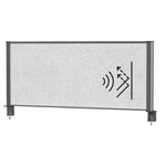 MAUL Tischtrennwand MAULconnecto 120 x 51,5 cm (B x H) anthrazit