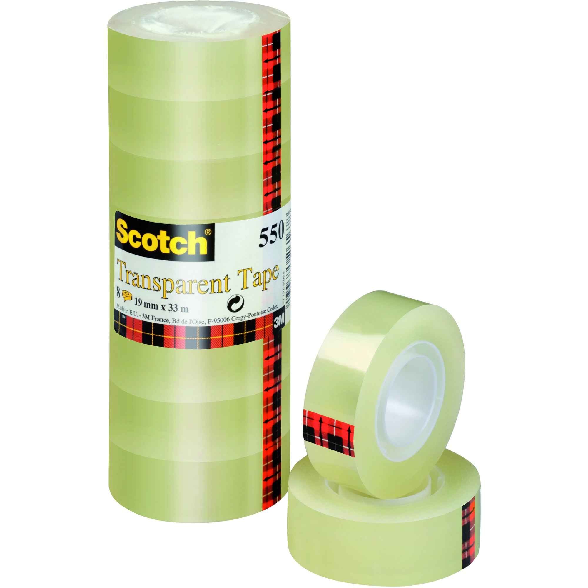 Scotch® Klebefilm 550 19 mm x 33 m (B x L) 8 St./Pack.