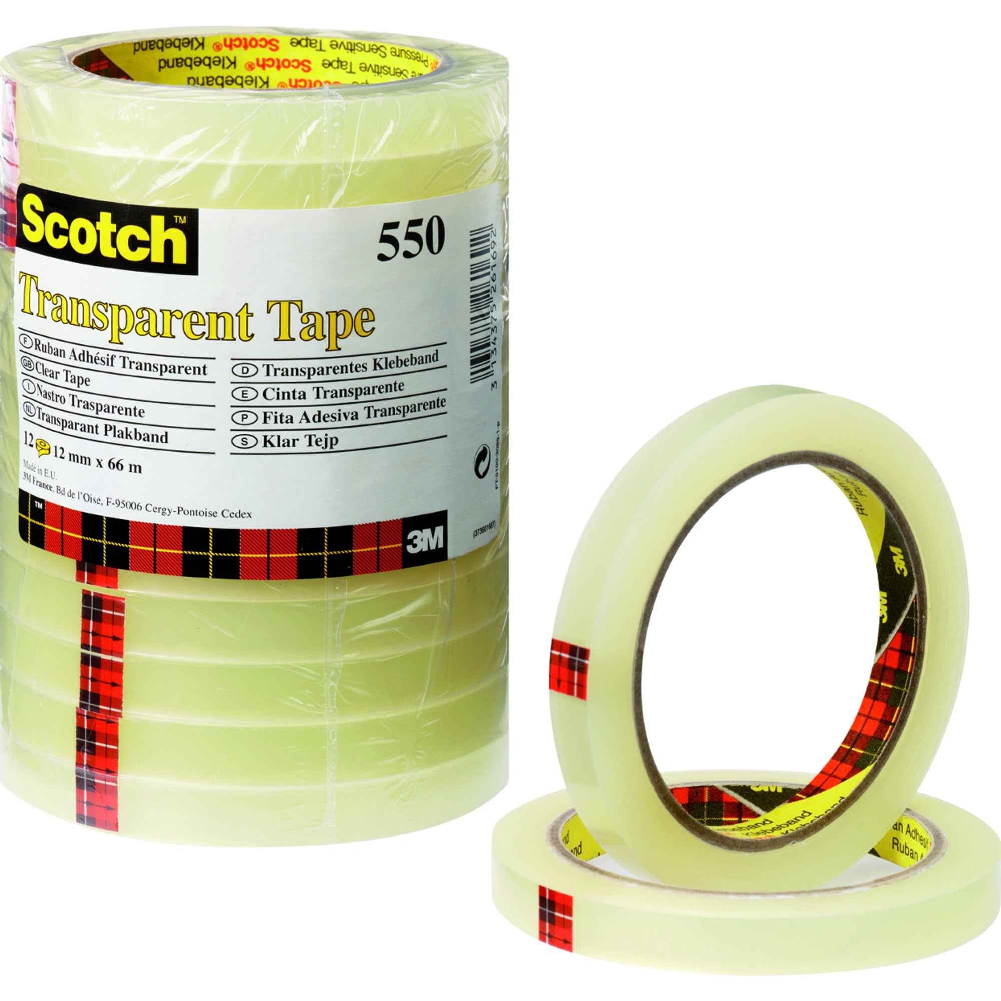 Scotch® Klebefilm 550 19 mm x 66 m (B x L) 8 St./Pack.