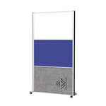 MAUL Stellwand MAULconnecto 1 x Pinntafel, 1 x Akustikwand, 1 x Whiteboard