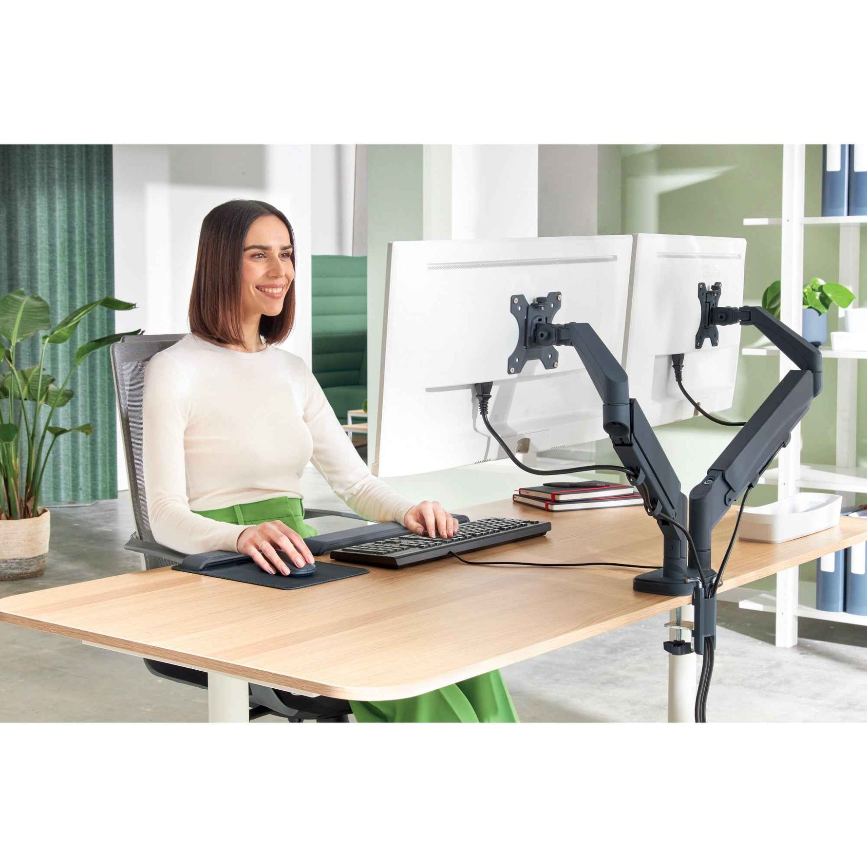 Leitz Monitorschwenkarm Ergo 2 Arme
