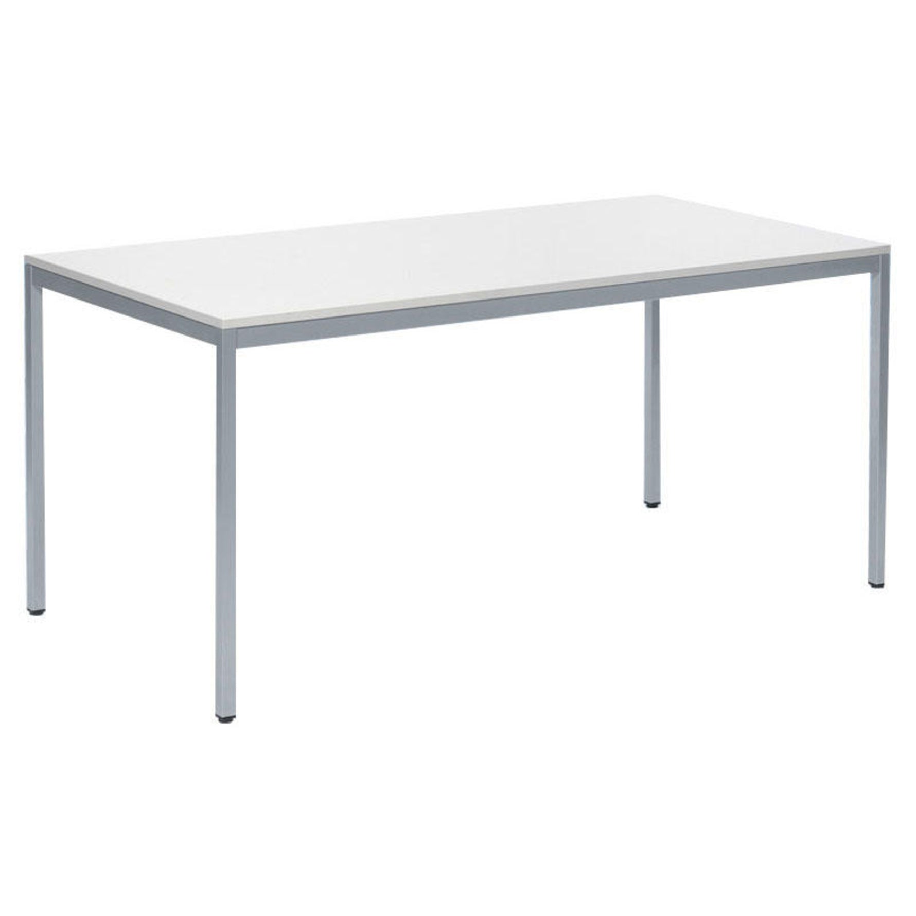 Neutralware Konferenztisch BASE MODUL 2.000 x 720 x 800 mm (B x H x T) alusilber