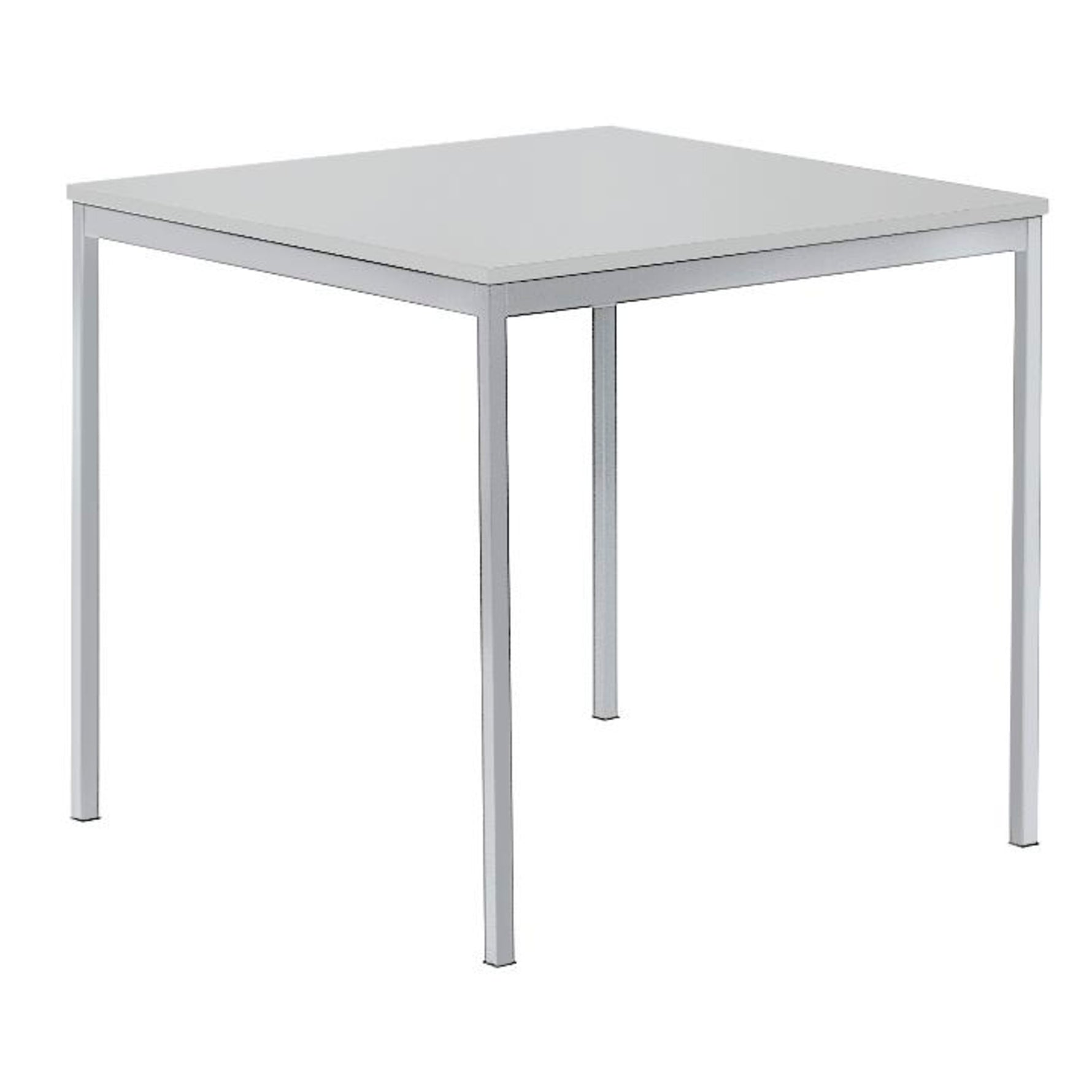Neutralware Konferenztisch BASE MODUL 800 x 720 x 800 mm (B x H x T) lichtgrau