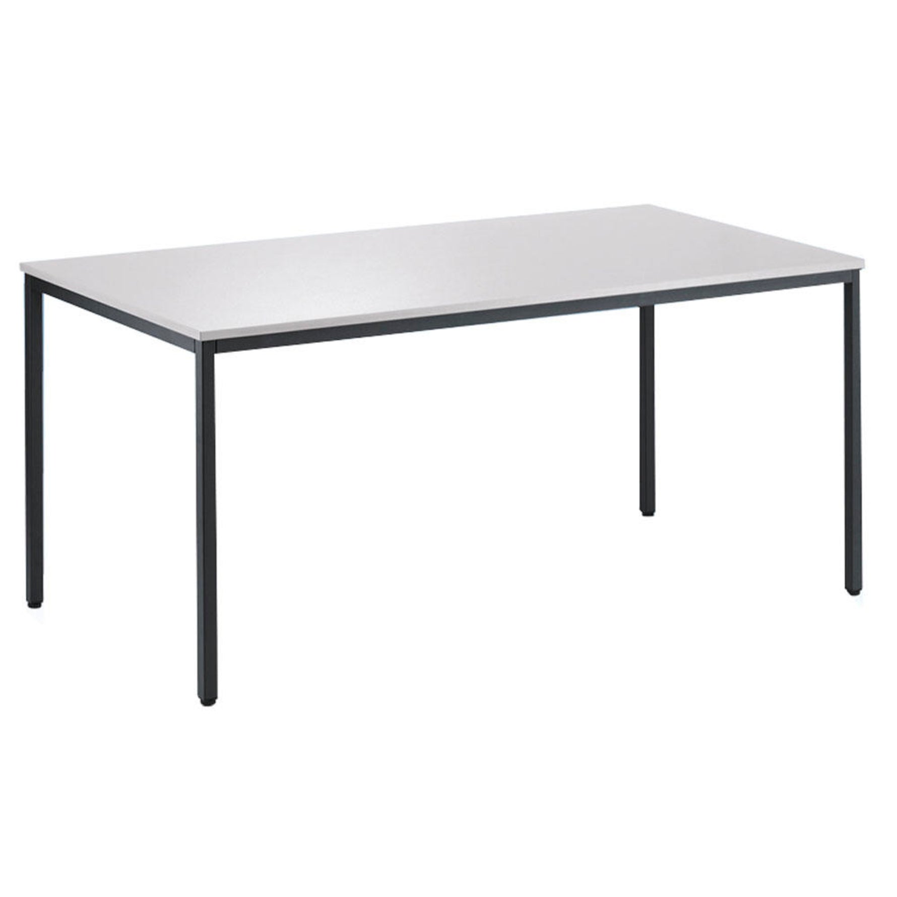 Neutralware Konferenztisch BASE MODUL 1.600 x 720 x 800 mm (B x H x T) anthrazit – Produktbild 2