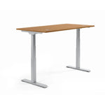 Neutralware Schreibtisch FLEX MODUL 2.000 x 605-1.255 x 800 mm (B x H x T) alusilber